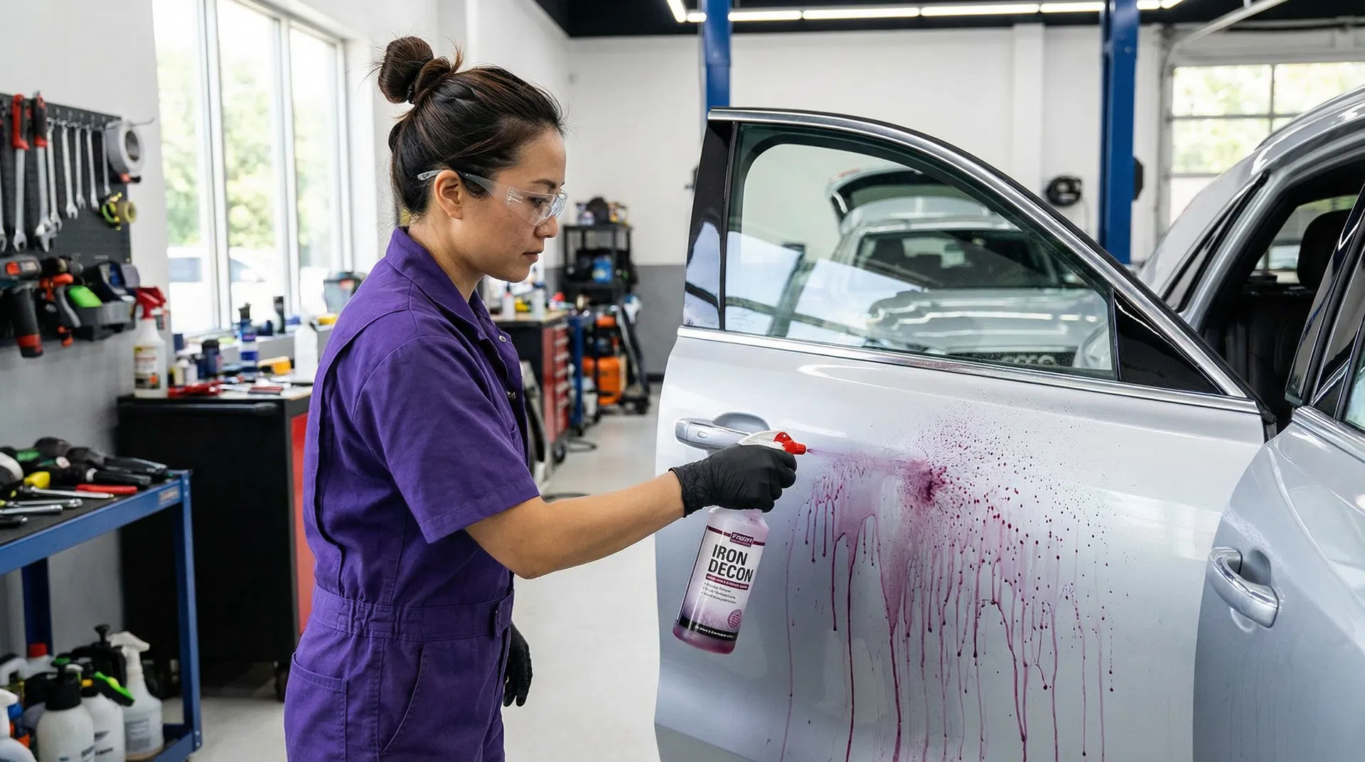 鐵粉污染的識別與去除:保護輪拱和車身的完整指南