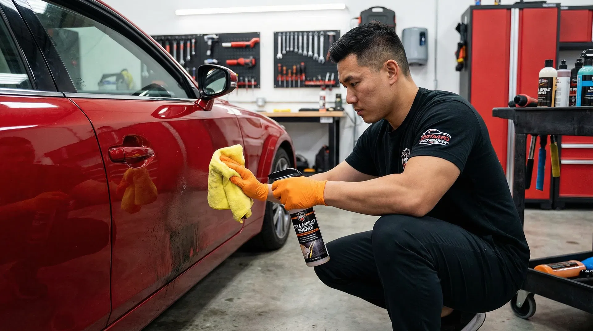 漆面淨化三步驟：鐵粉去除劑、黏土、柏油去除劑的正確施工順序