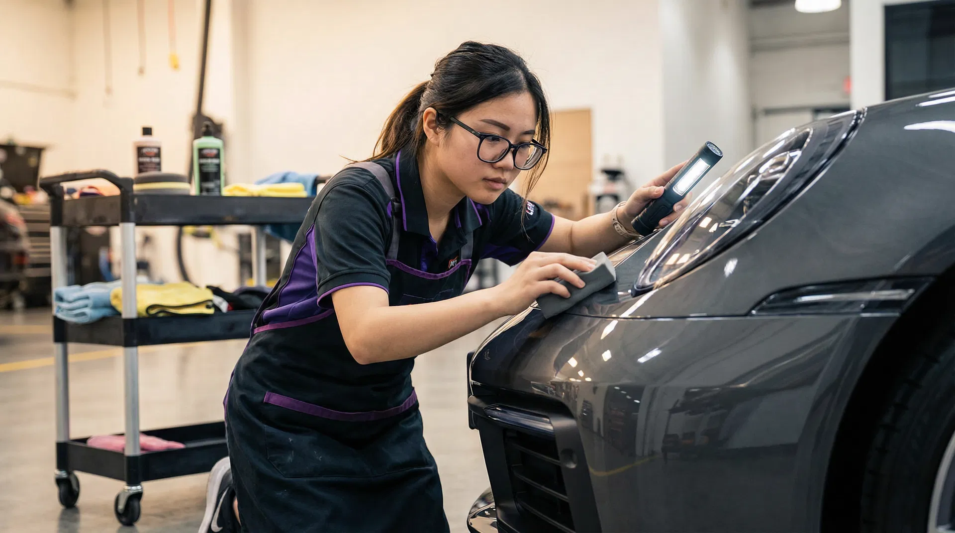 漆面修正完整流程：從評估到施工的專業步驟解析