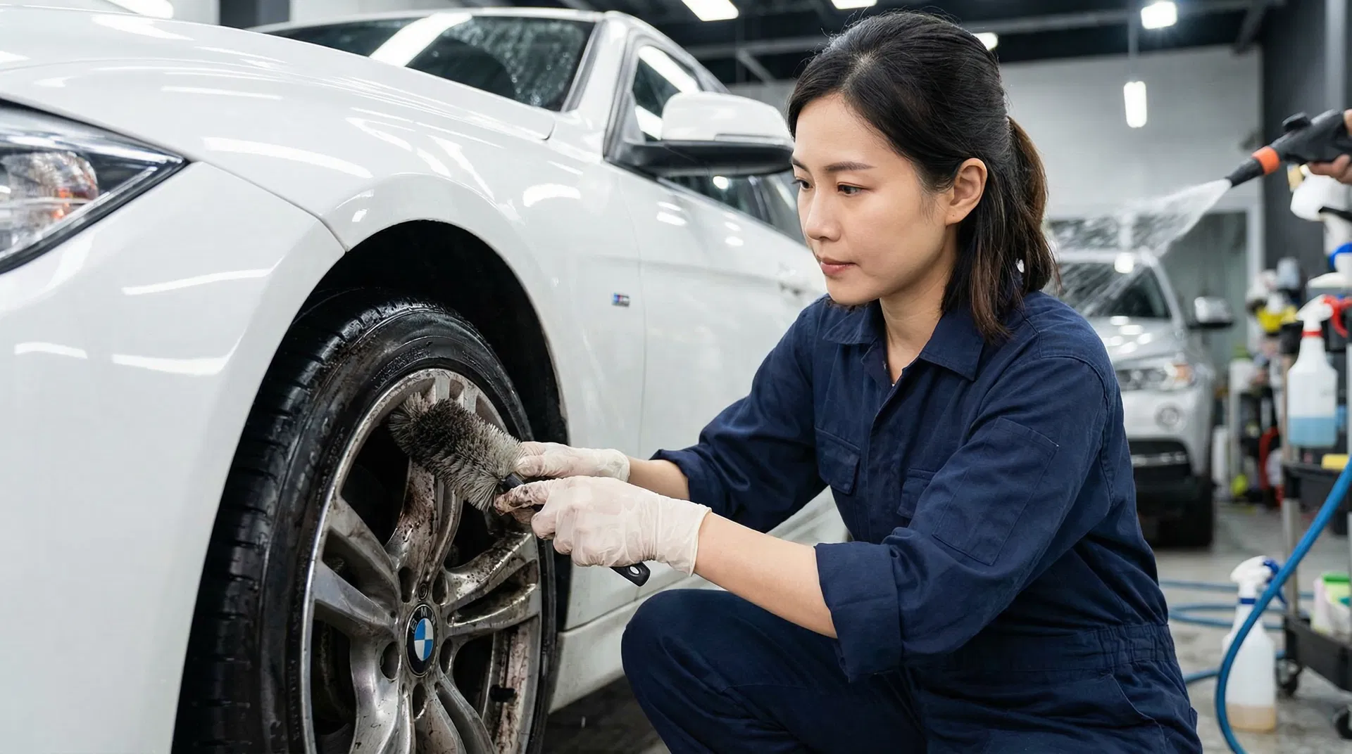 輪圈深度清潔技術:歐美職人的鋼圈保養完整流程