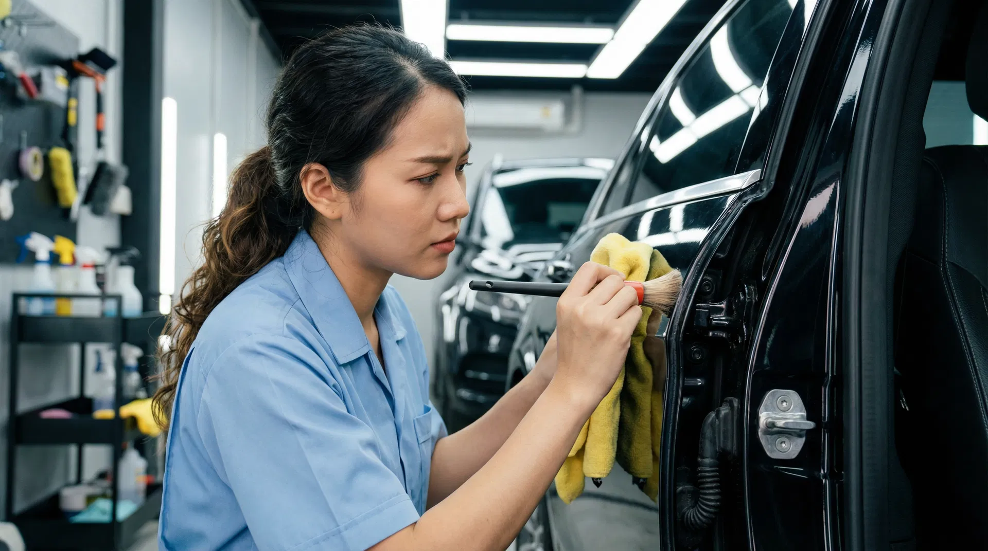 車門縫隙清潔技術:被遺忘的洗車死角完整清潔法
