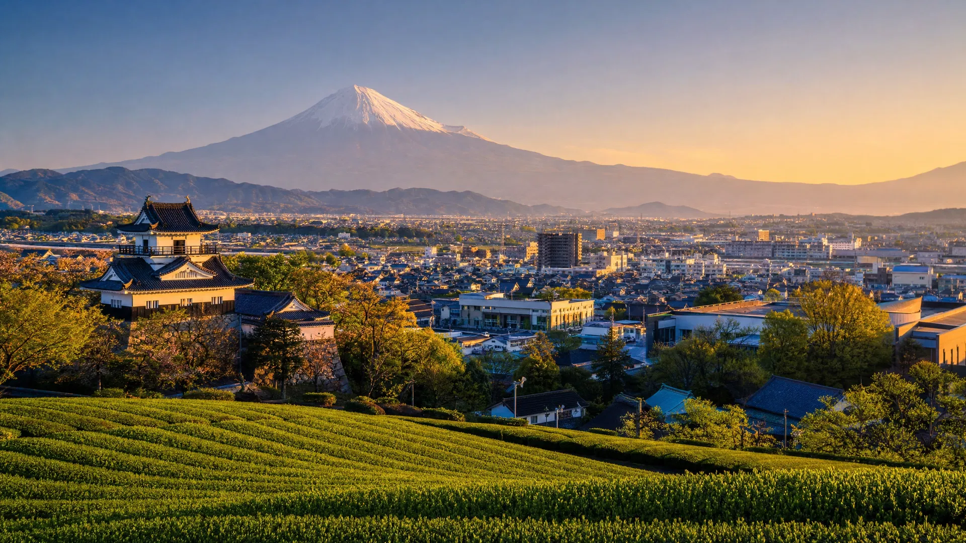 静岡県掛川市の風景