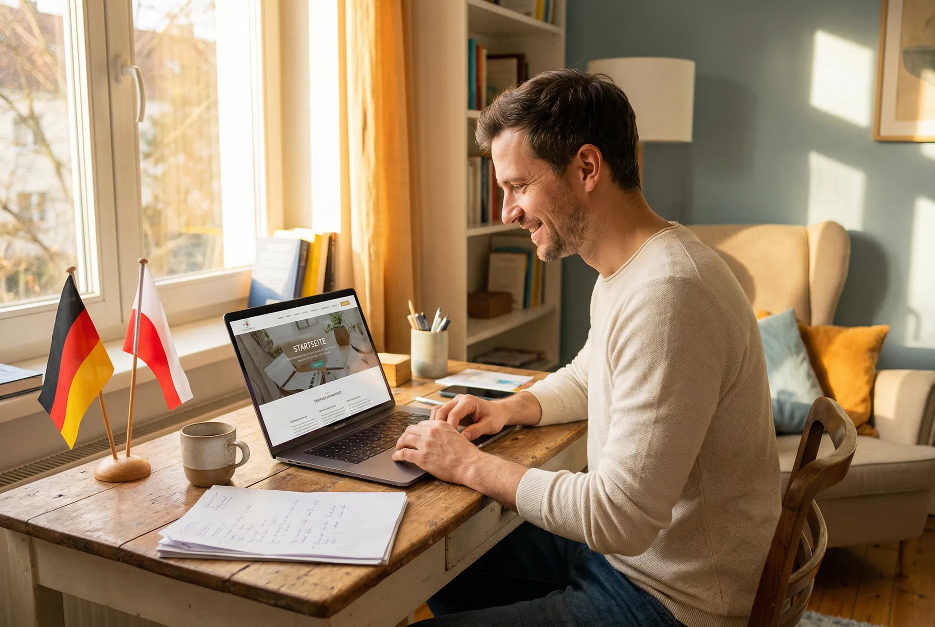 Professionelle Website für polnische Firmen in Deutschland