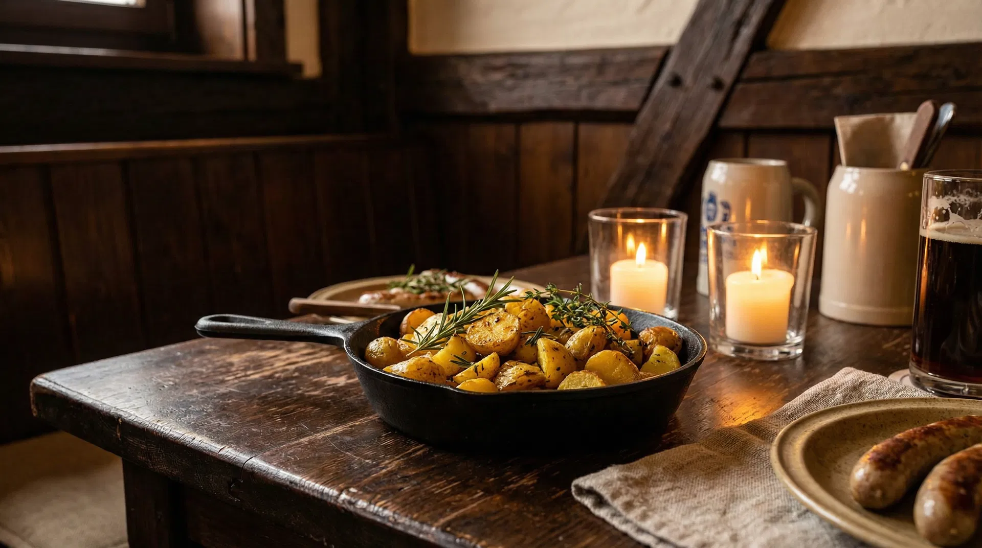 Kartoffeln in der Pfanne