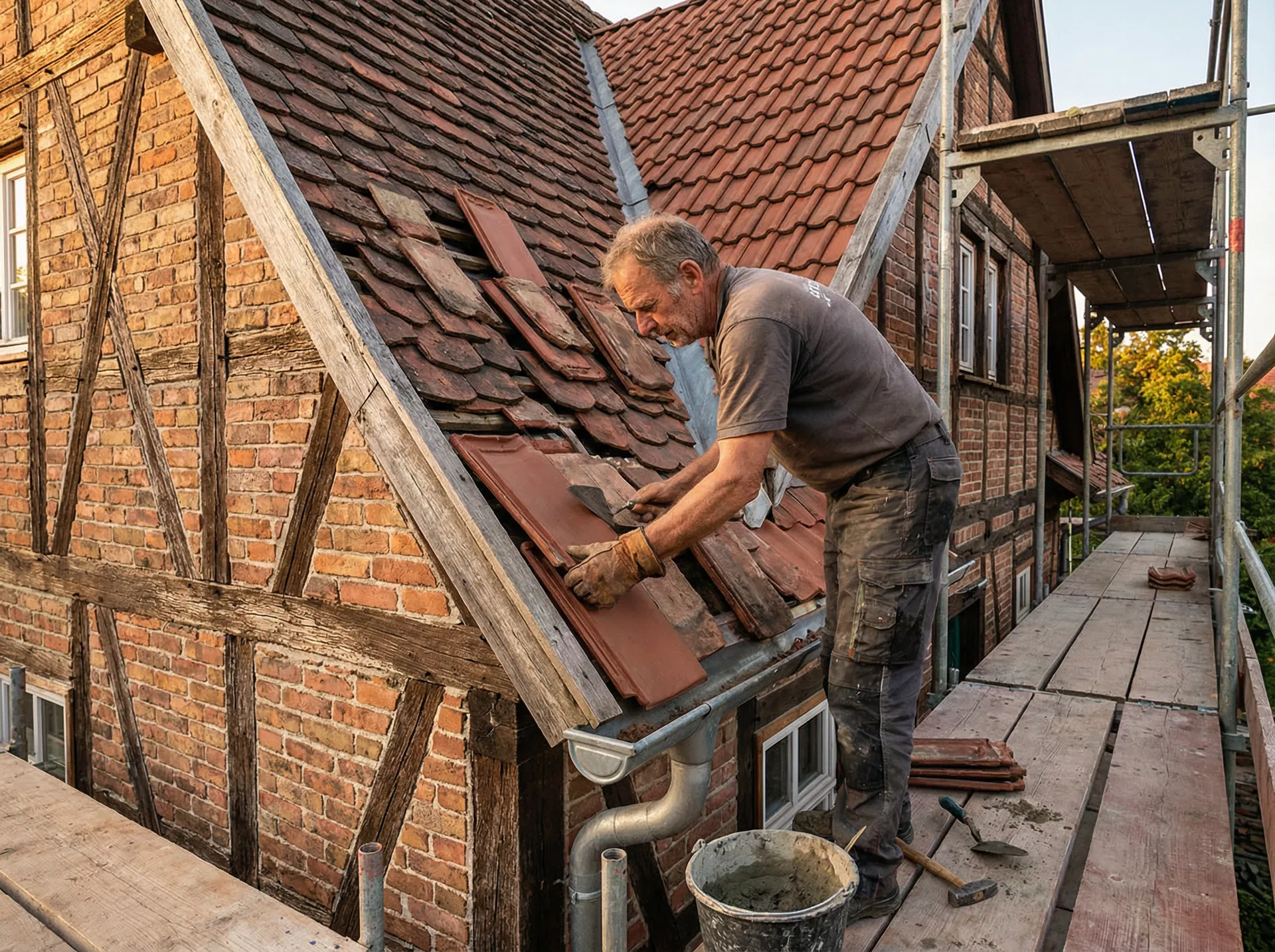 Dachreparatur & -sanierung