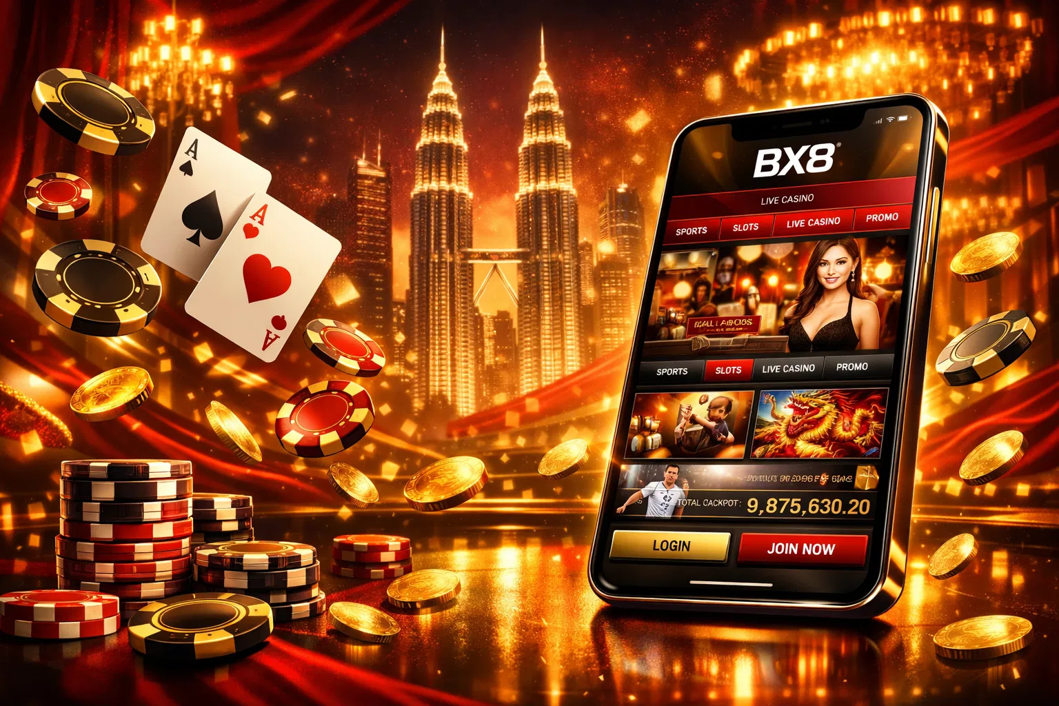 Malaysia's premier online casino with fast withdrawals and 24/7 support