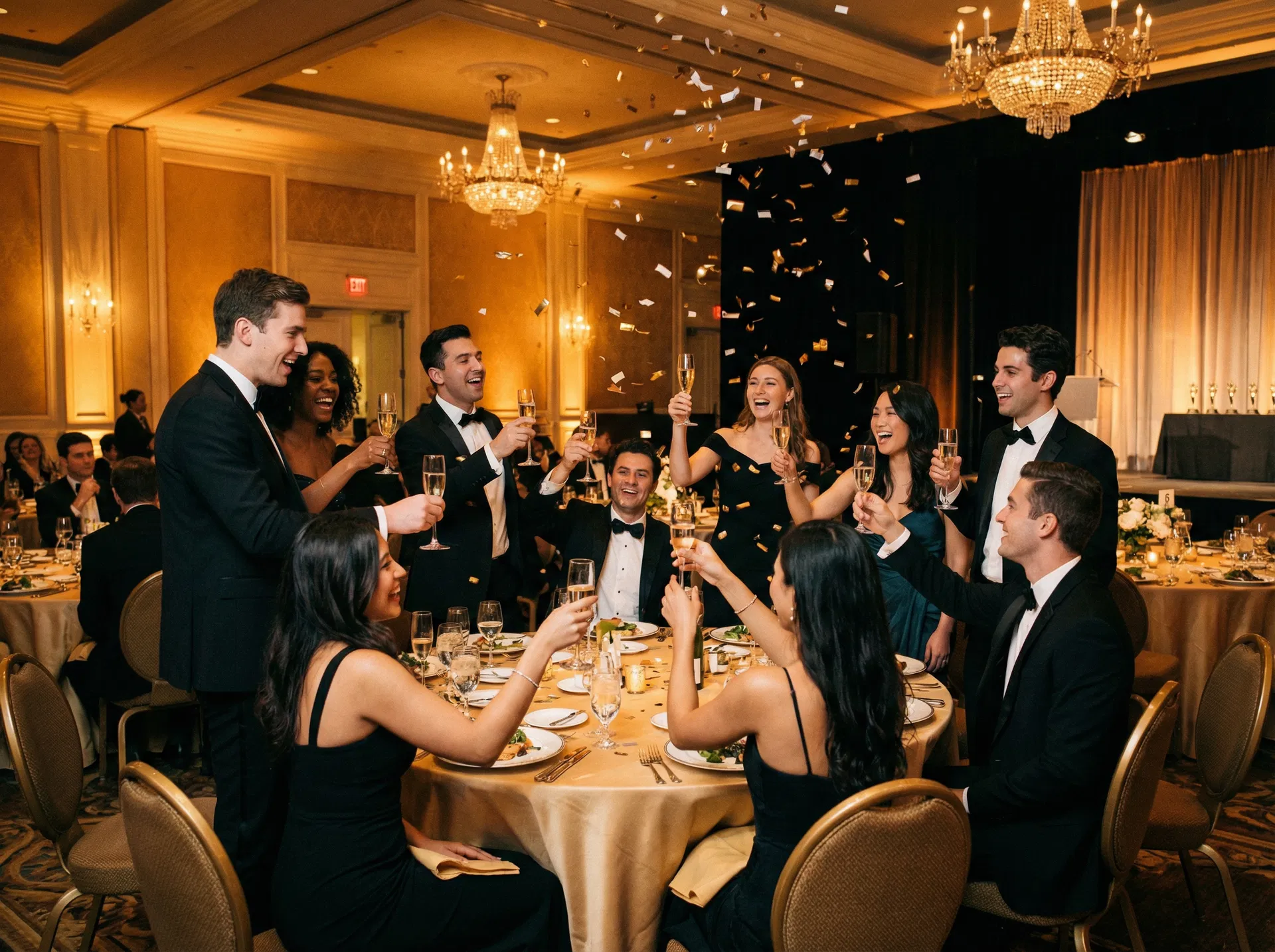 Black-tie awards celebration