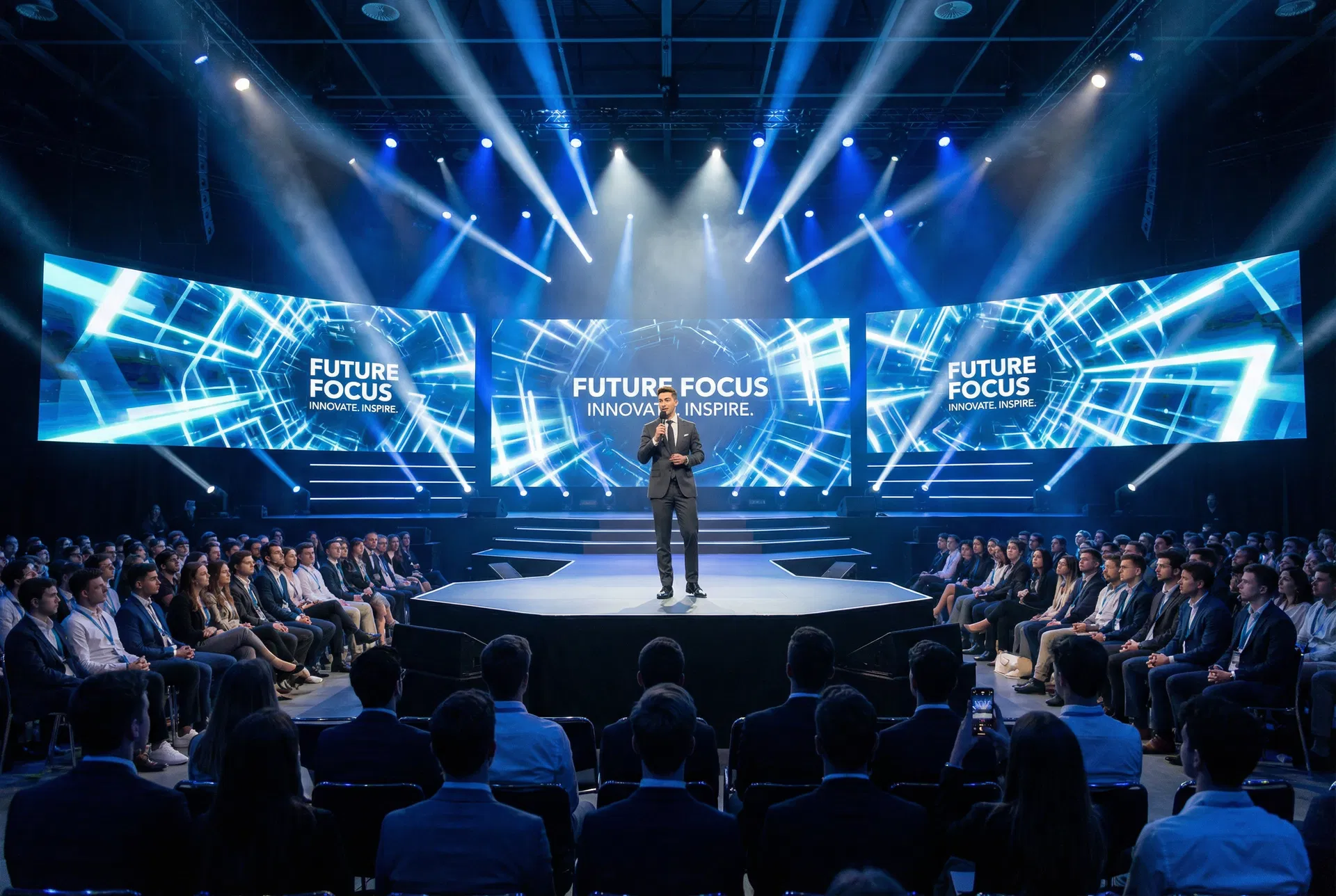 Keynote stage presentation