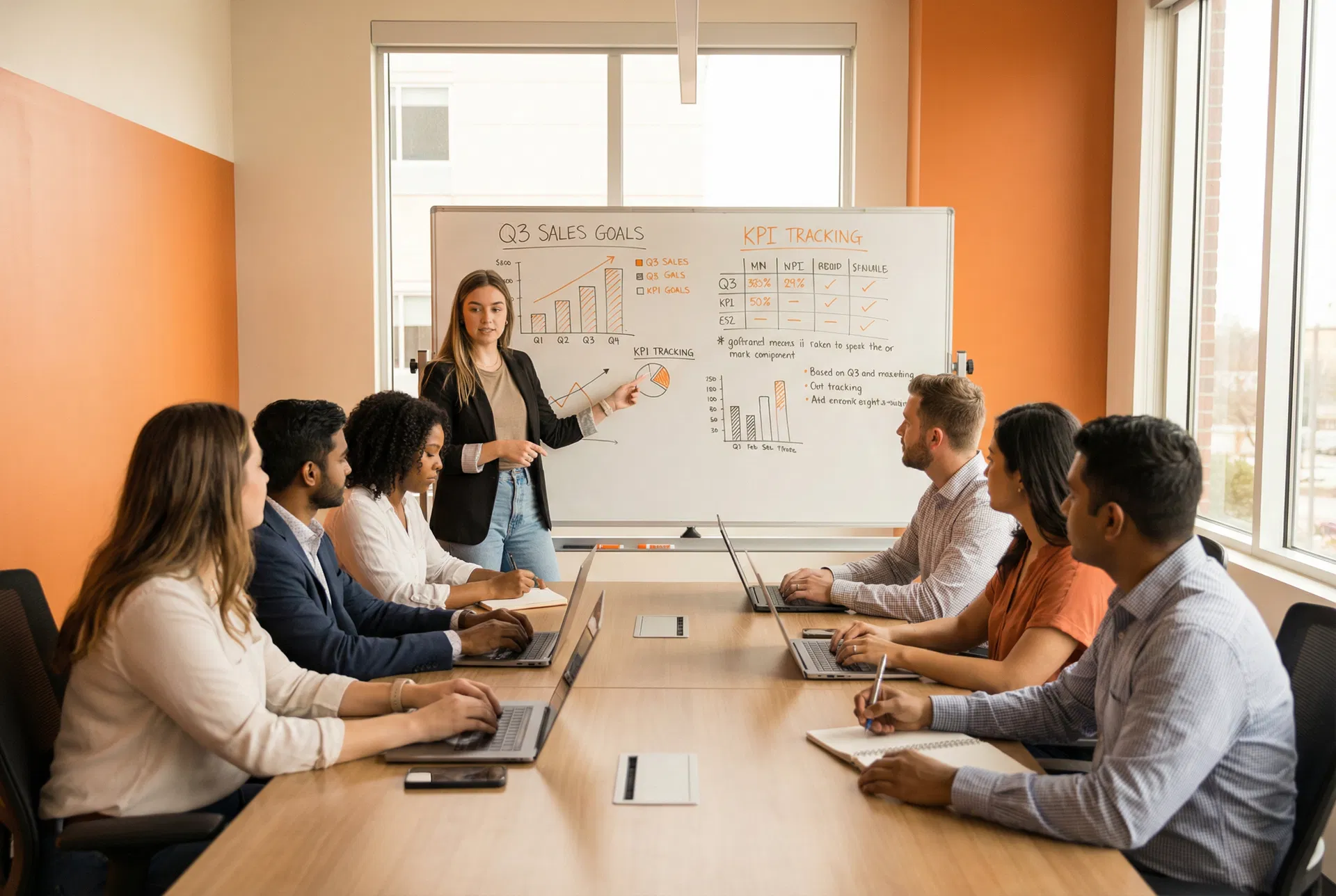 KPI strategy whiteboard session