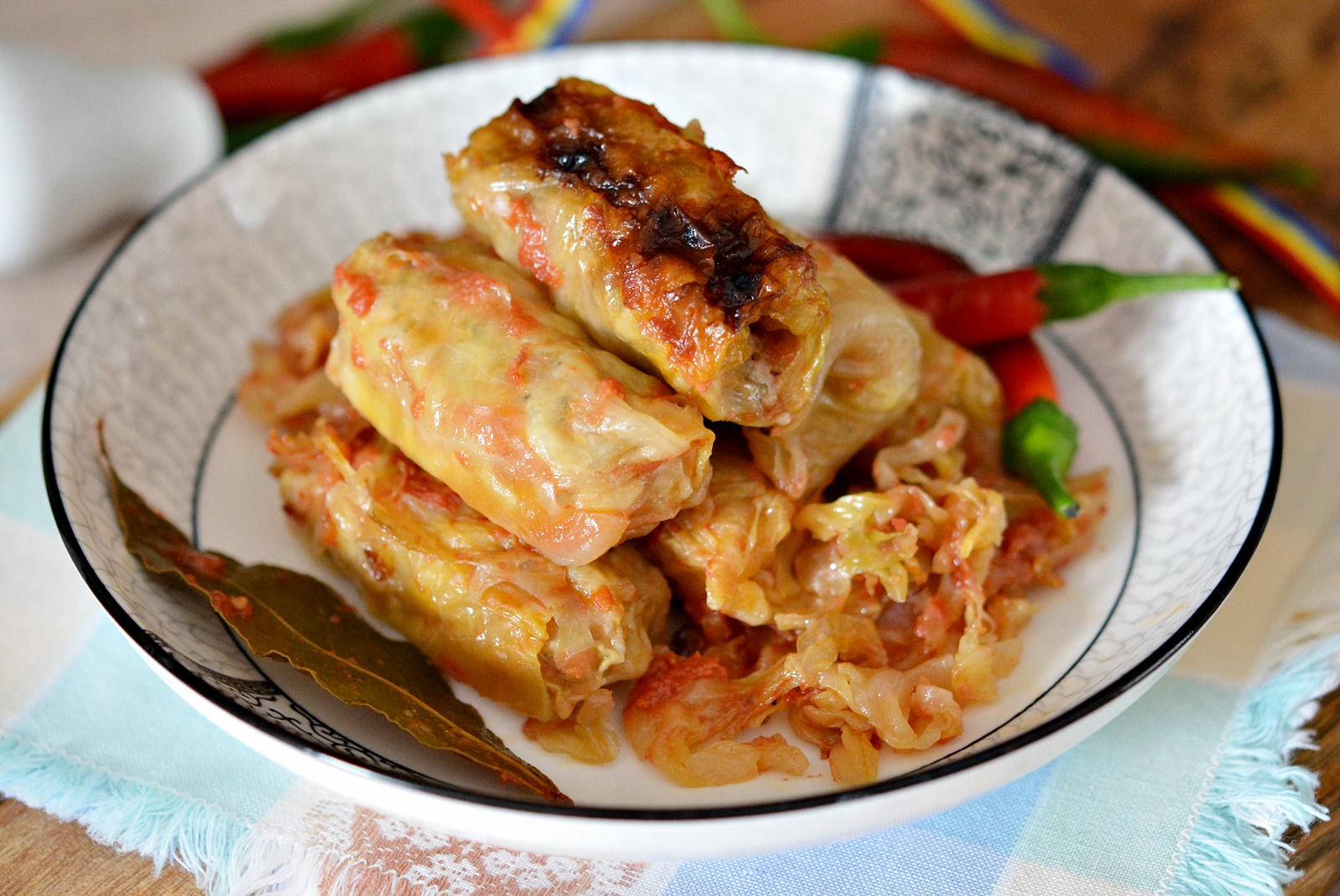 Sarmale con Polenta y Crema Agria - Meniu zilei - Preparat românesc în Tenerife