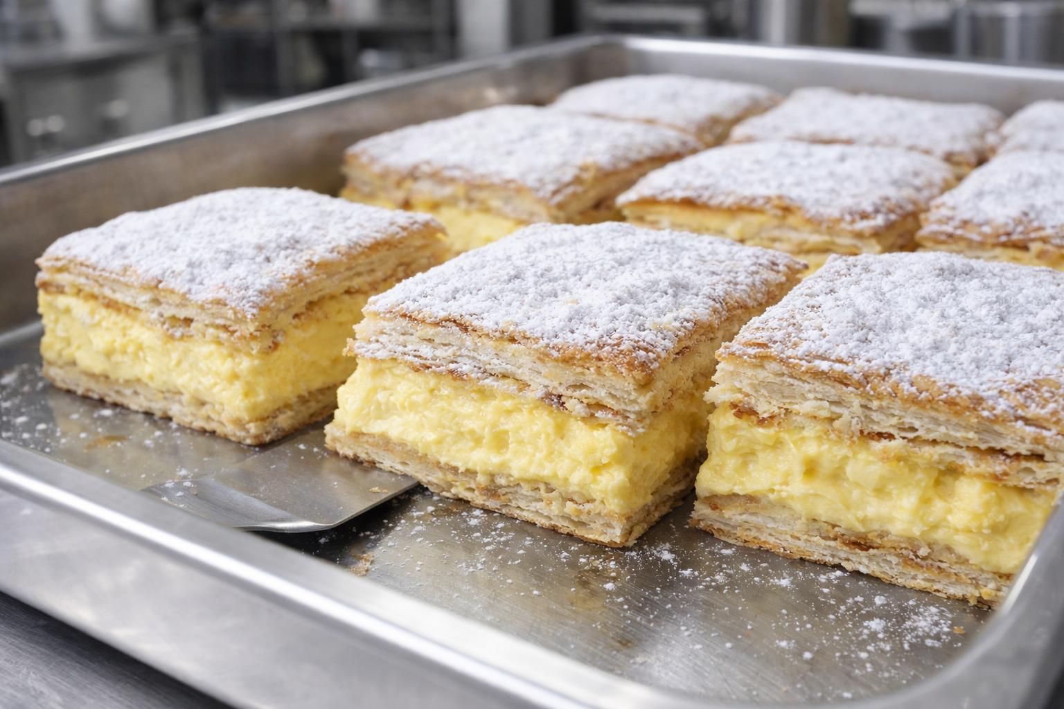 Tarta de Crema de Vainilla -1KG- - Meniu zilei - Preparat românesc în Tenerife