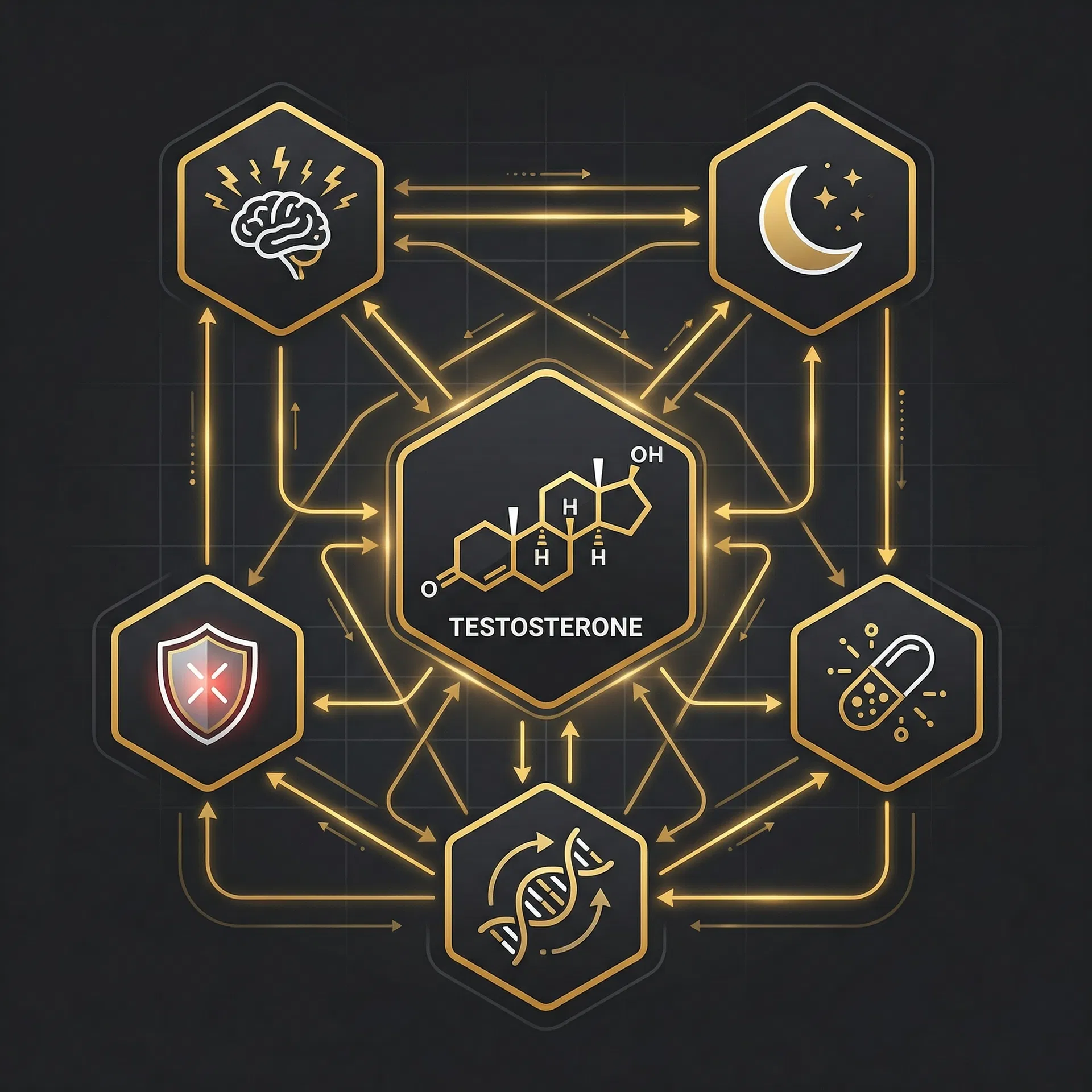 5 biological systems that regulate testosterone