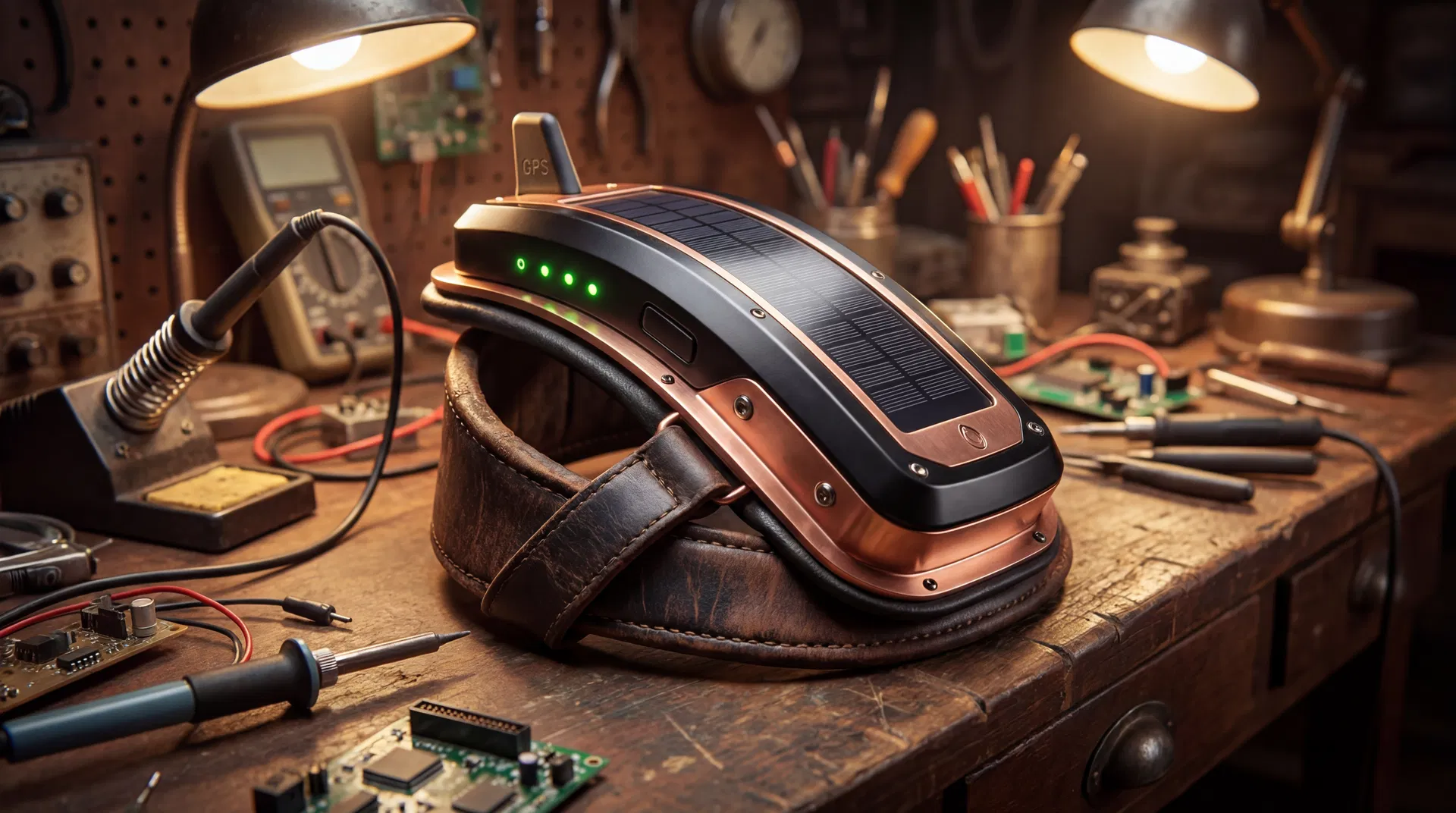 Colar IoT para cavalos