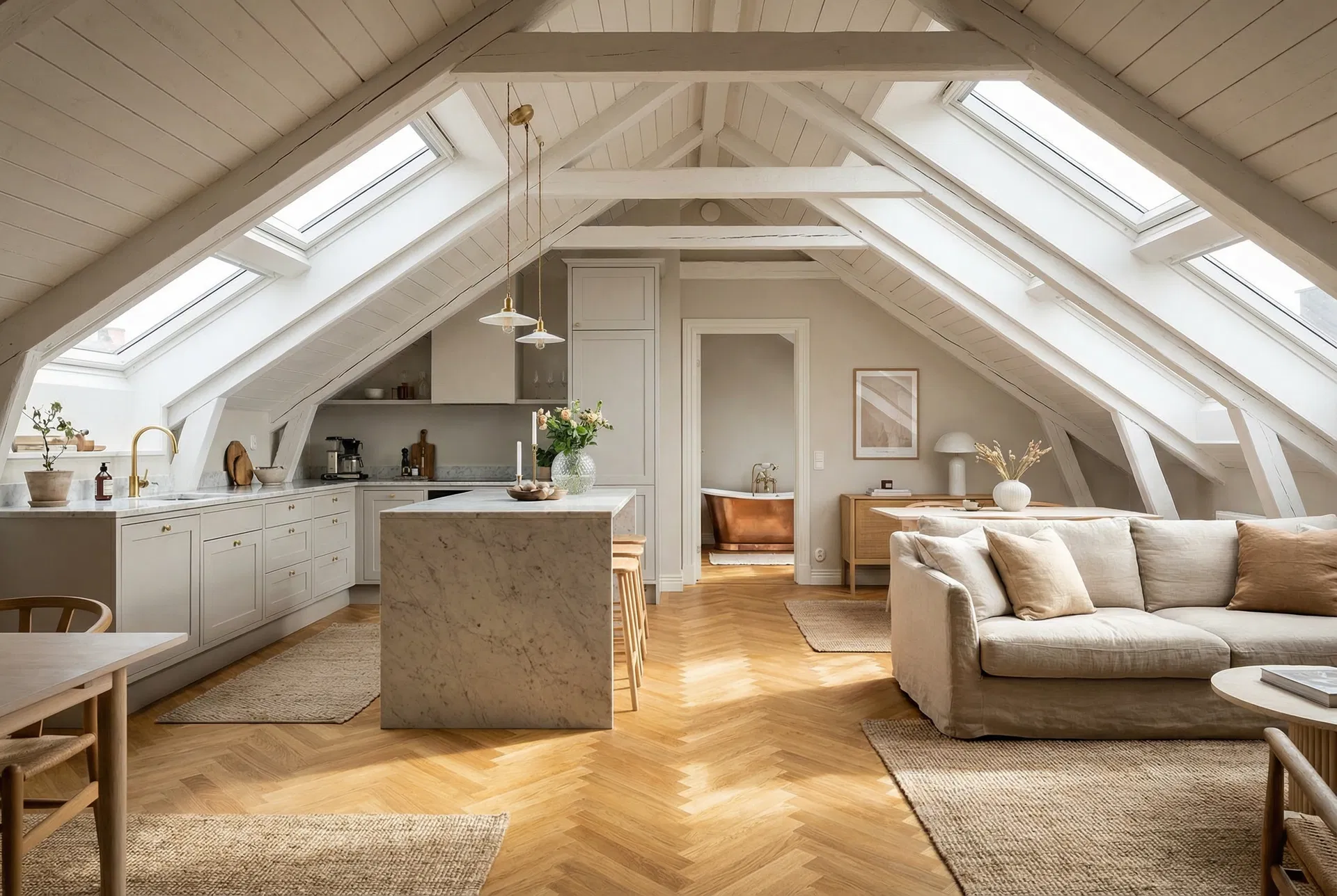 Vinden stod tom – nu är det sex lägenheter