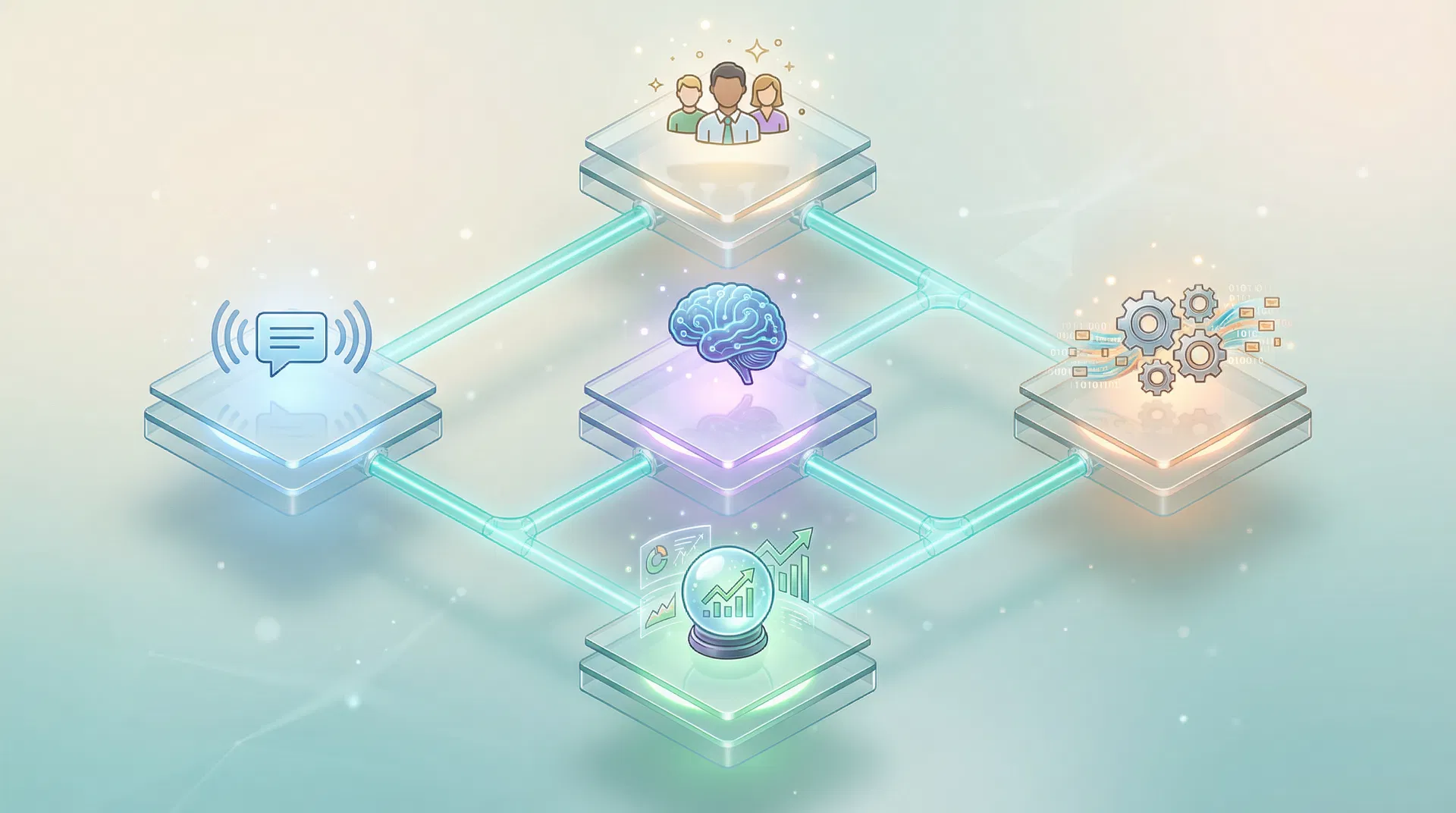 AI services interconnected