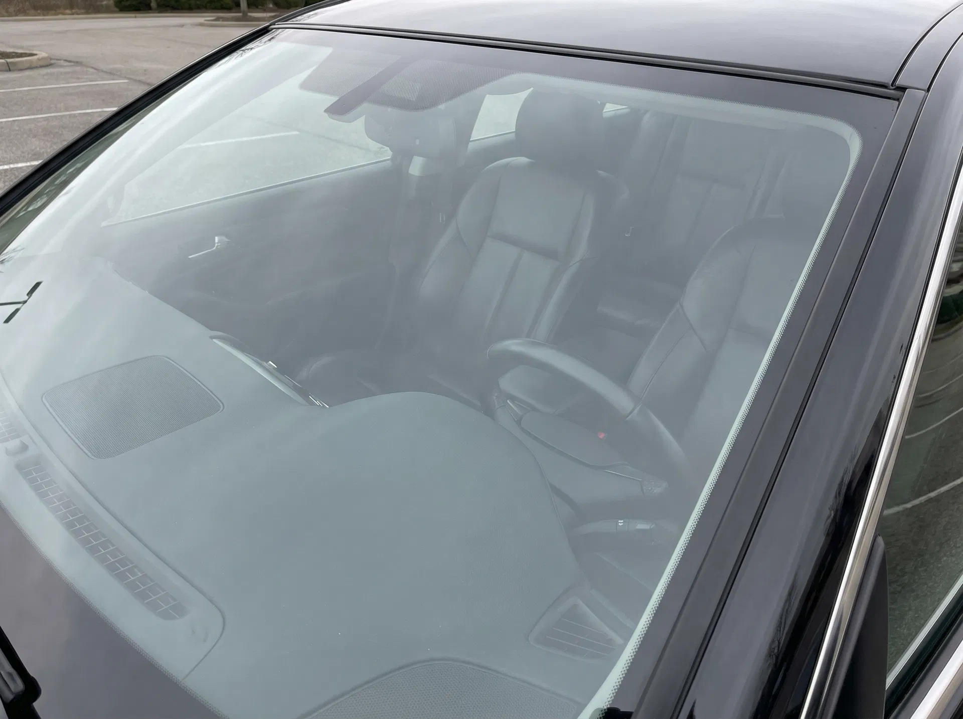 ขัดคราบกระจก & เคลือบกระจก - หลัง