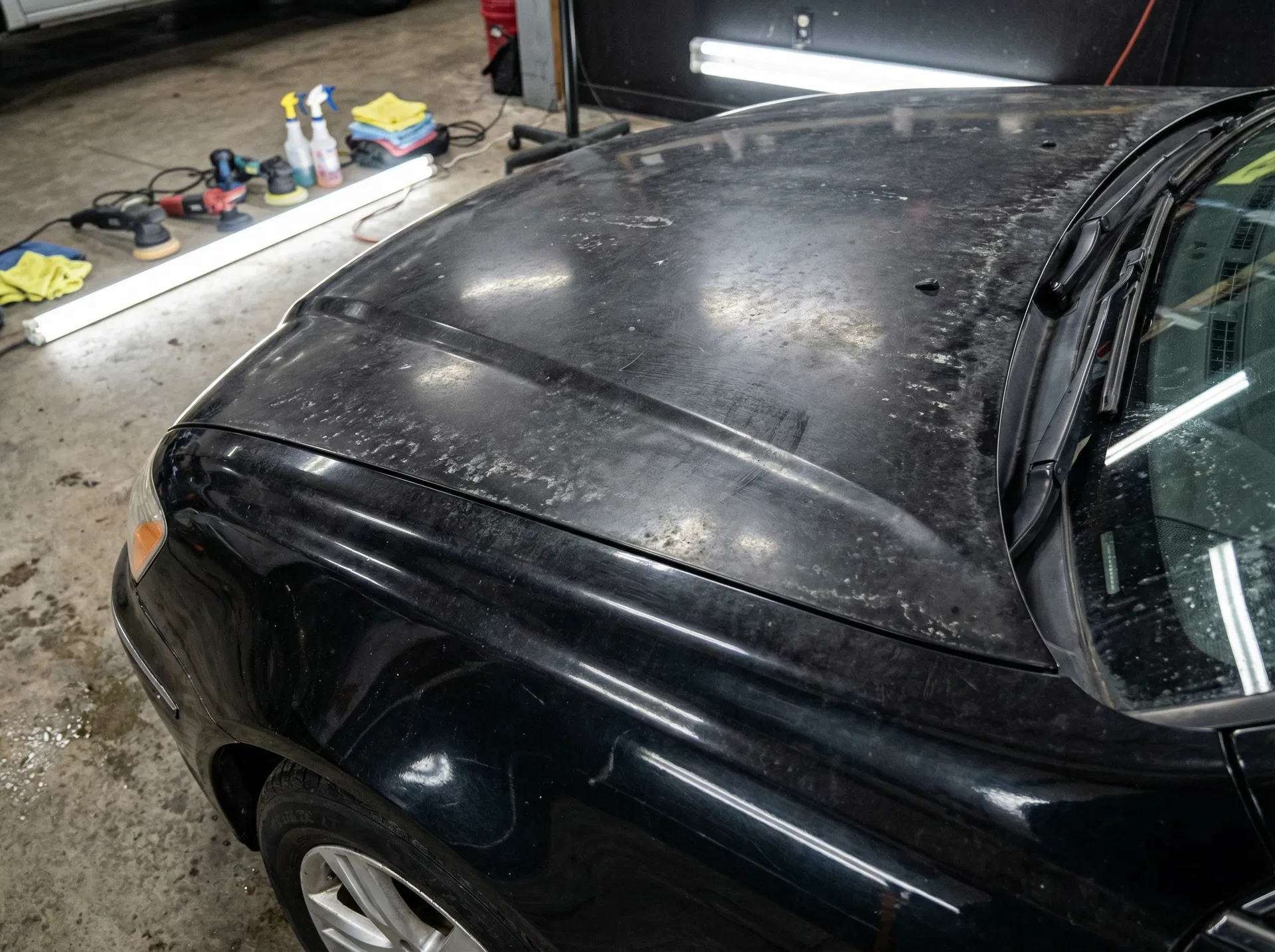 ขัดสี & เคลือบแก้ว - ก่อน