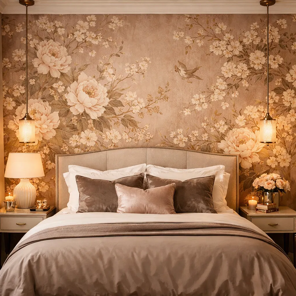 Professional wallpaper installation