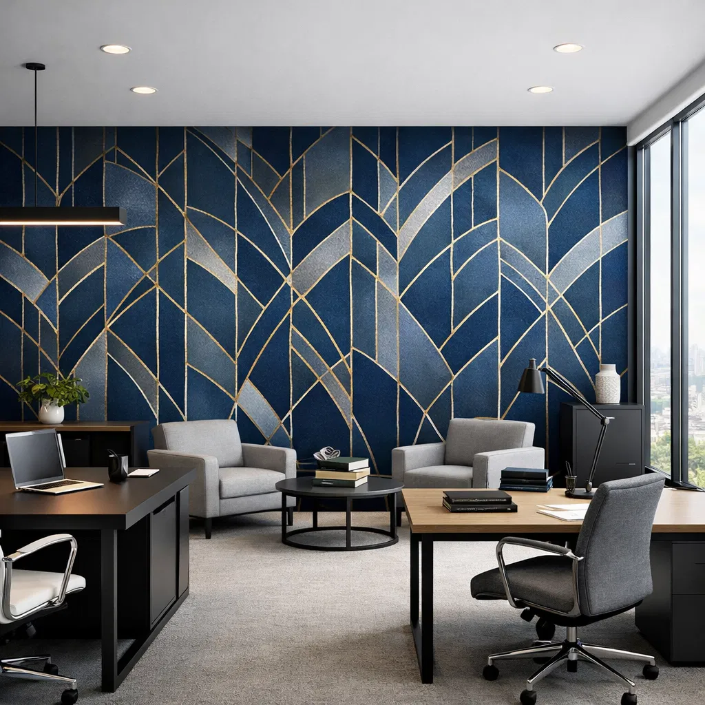 Modern office wallpaper