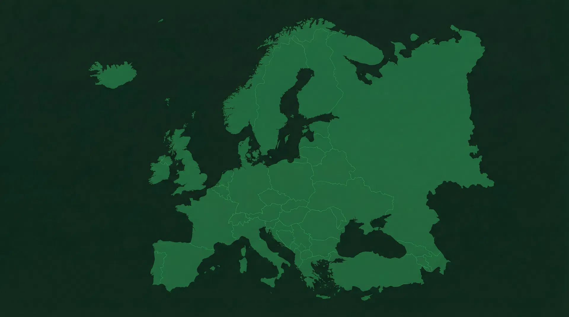 Map of Europe showing NaturePac delivery coverage across all EU member states