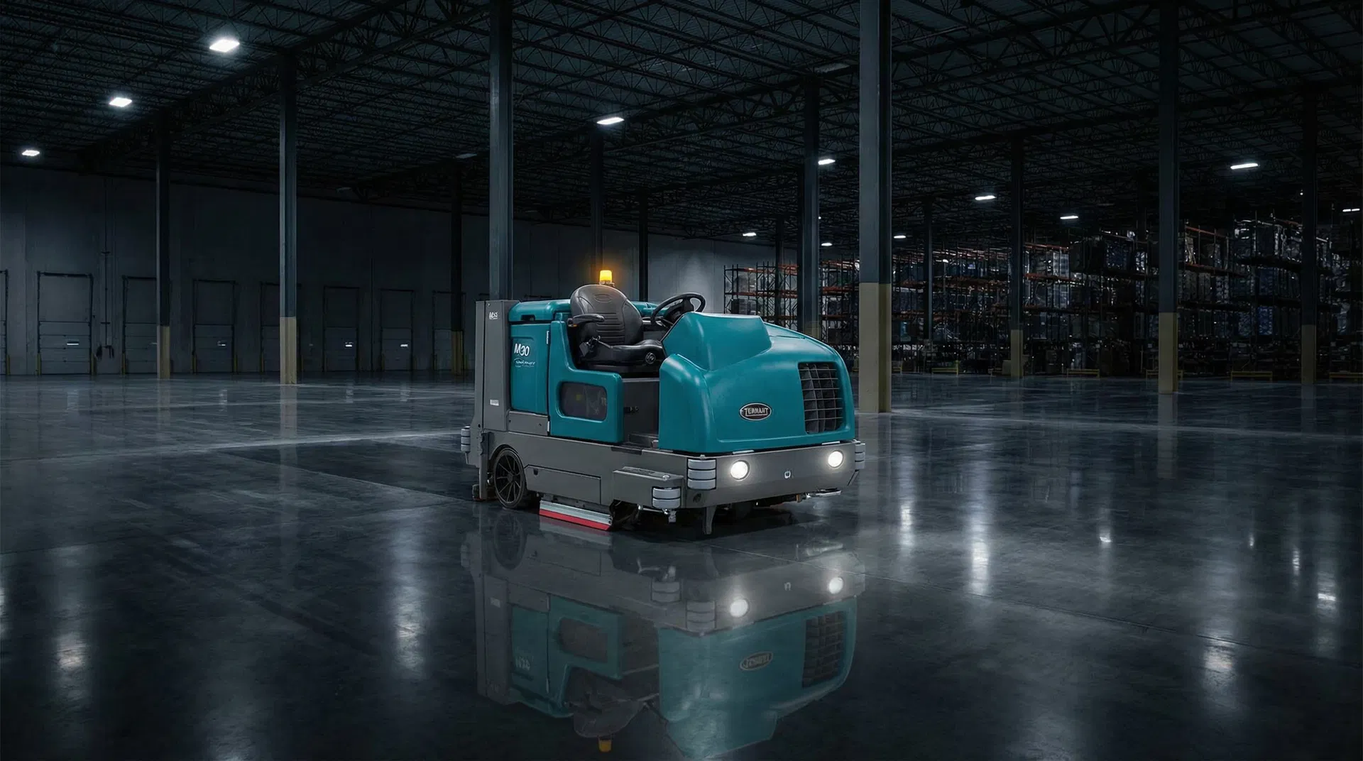 Large-Scale Auto Scrubbing