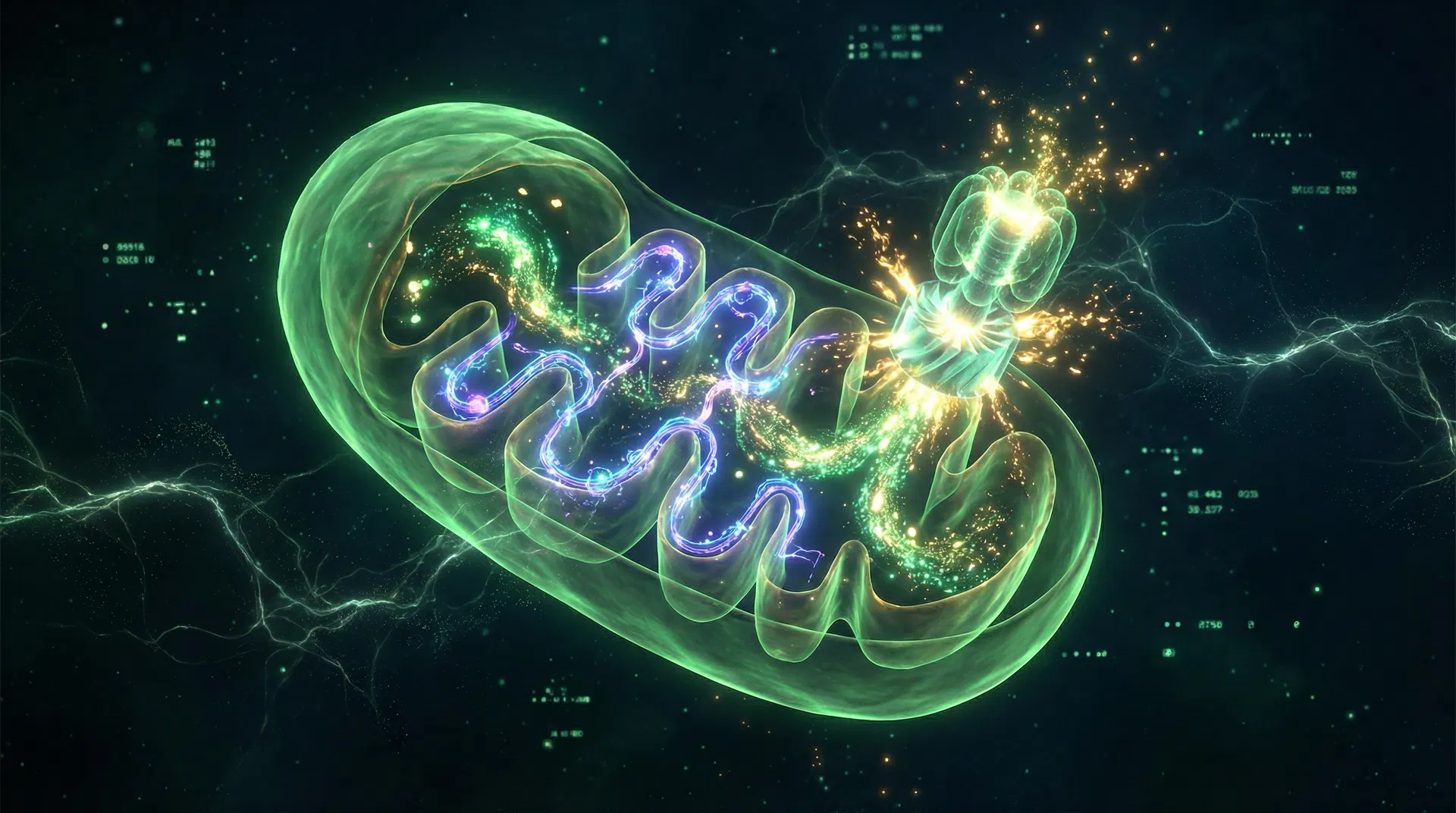 Mitochondrial energy production visualization