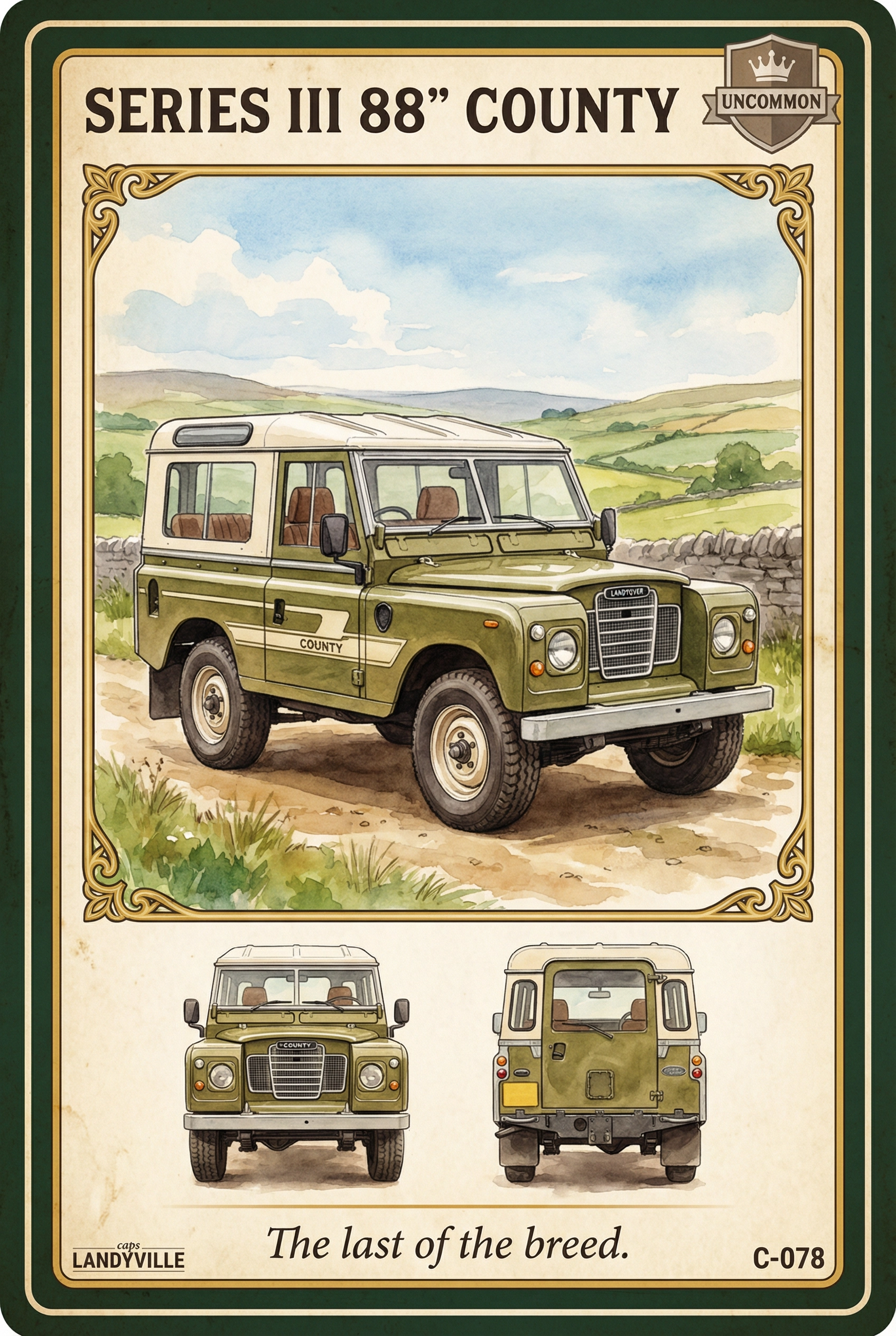 Series III 88" County