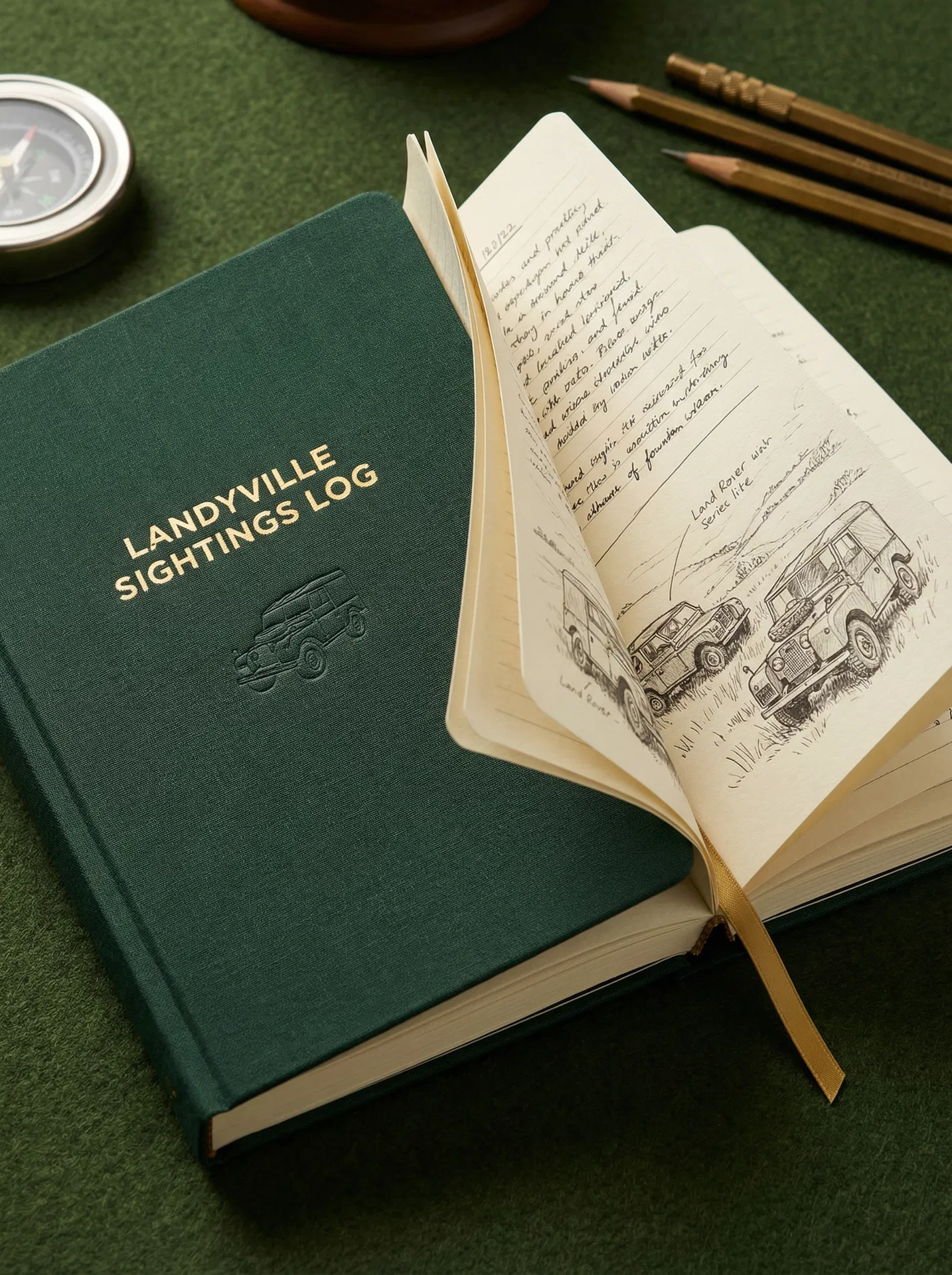 Sightings Log Notebook