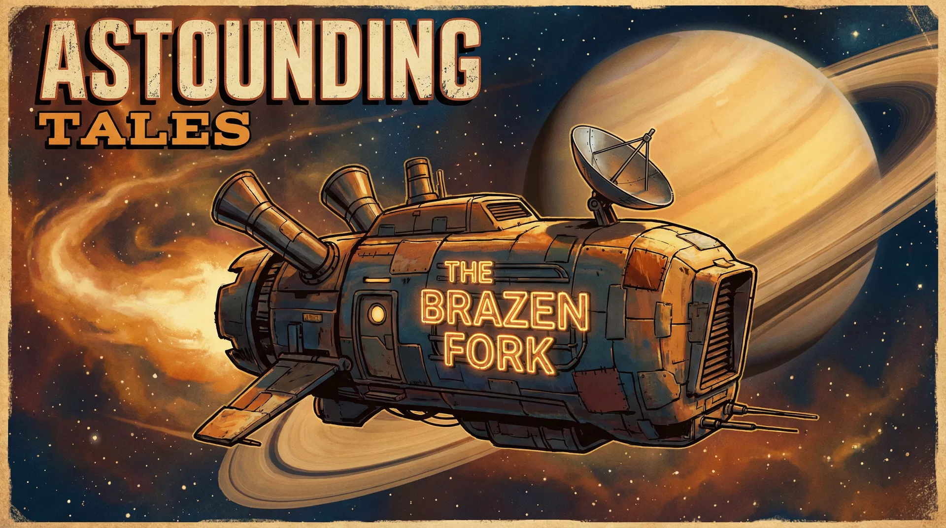 The Brazen Fork — Chef Gerald's starship