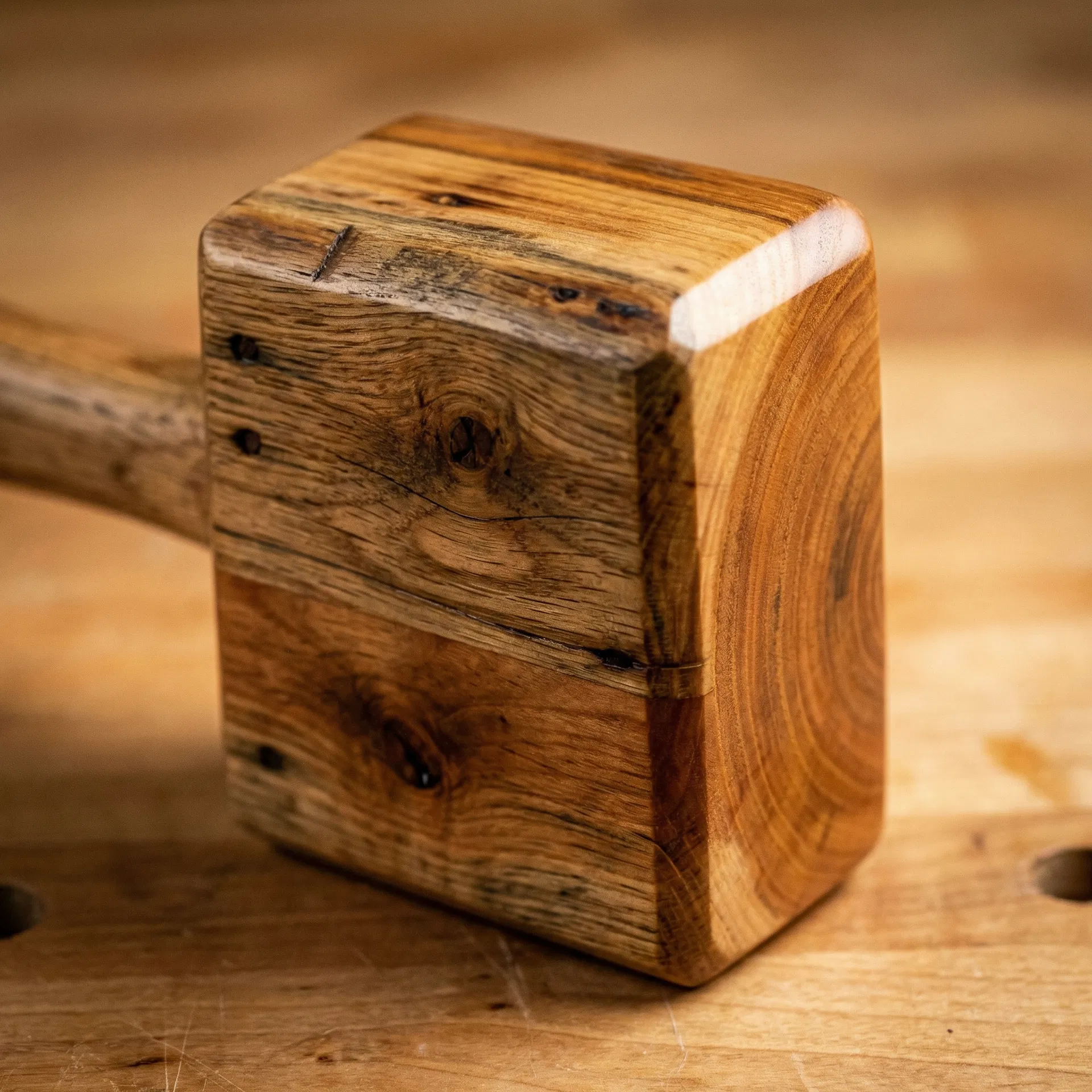 Just Gerald Mallet — end grain detail