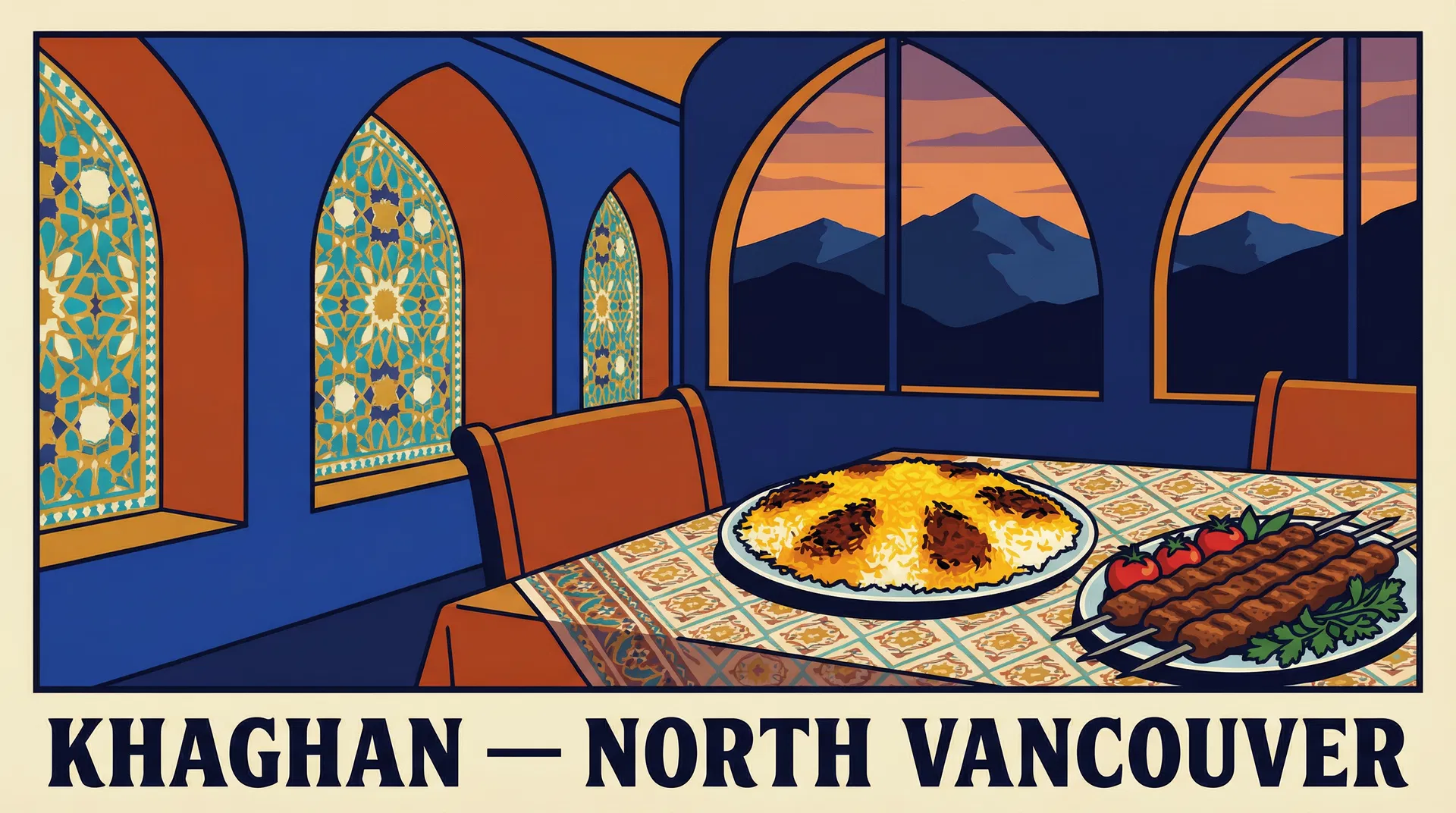 Khaghan: The Persian Table North Vancouver Deserved