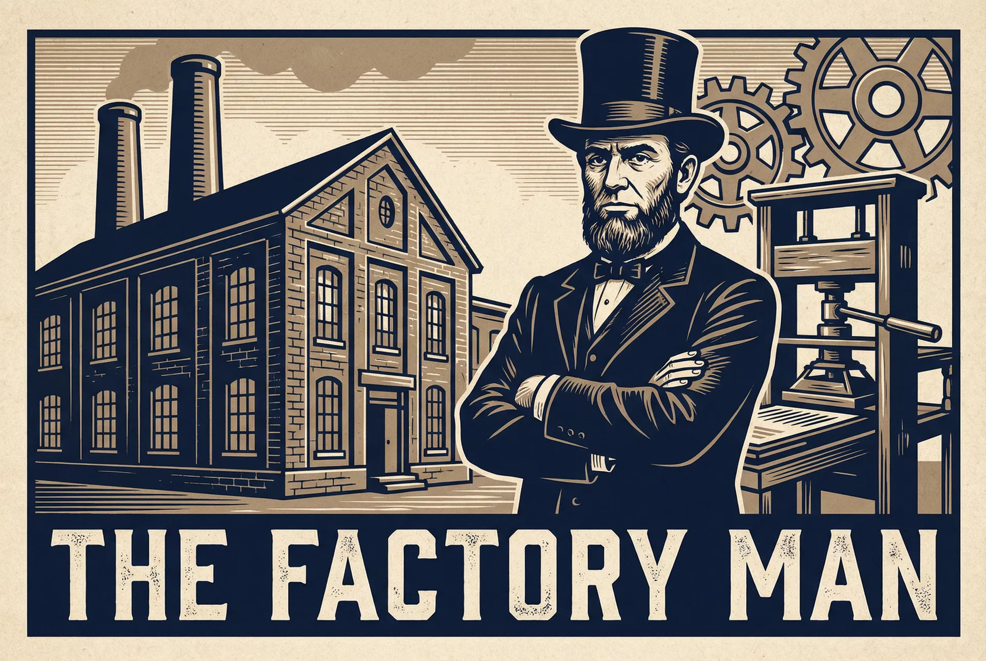 The Factory Man — 1880s industrialist archetype