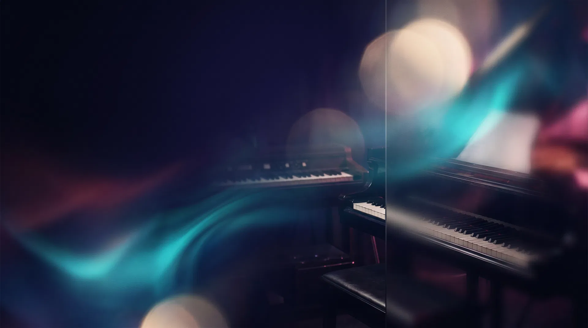 Atmospheric music panel