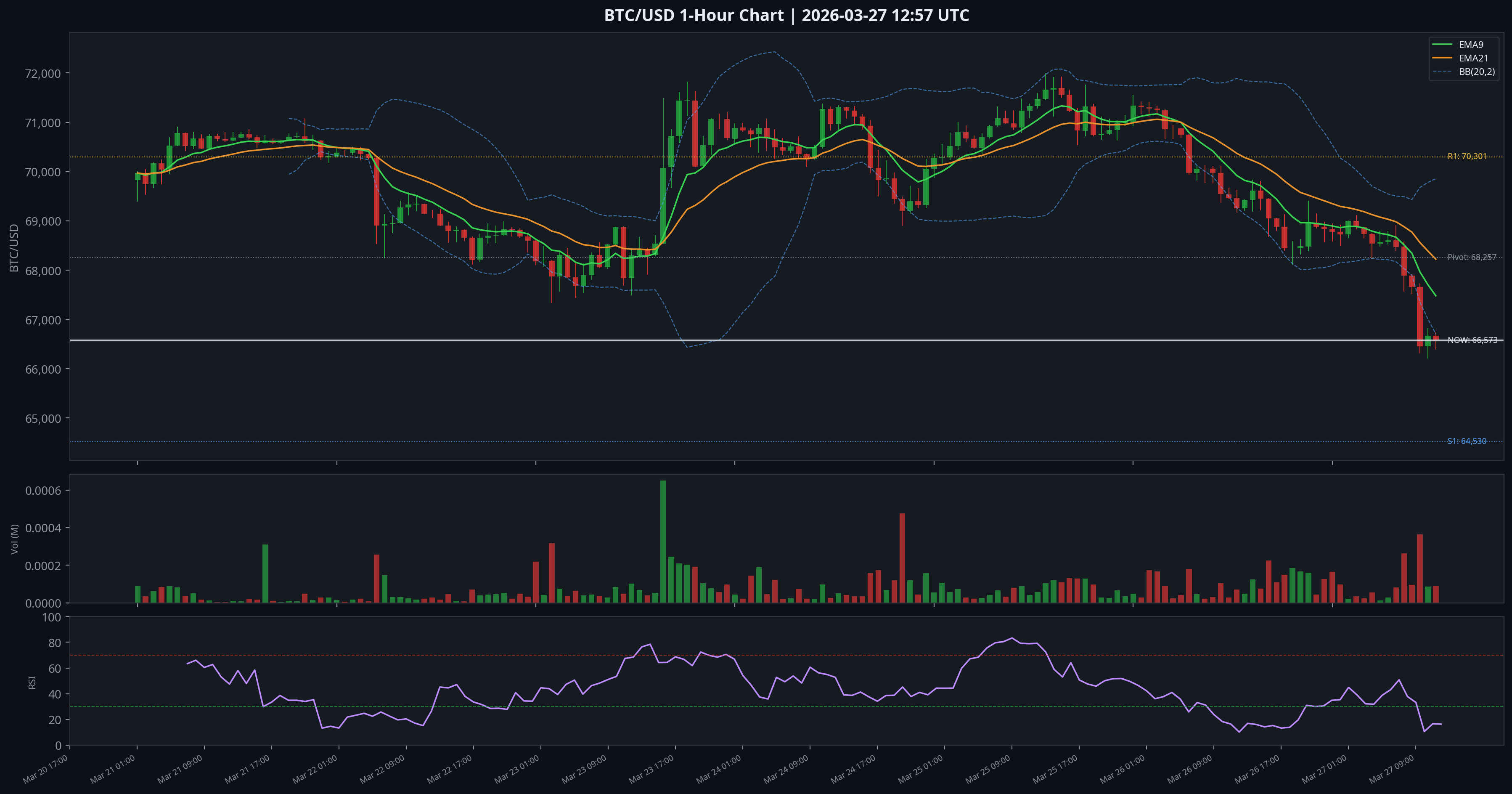 BTC Hourly Chart