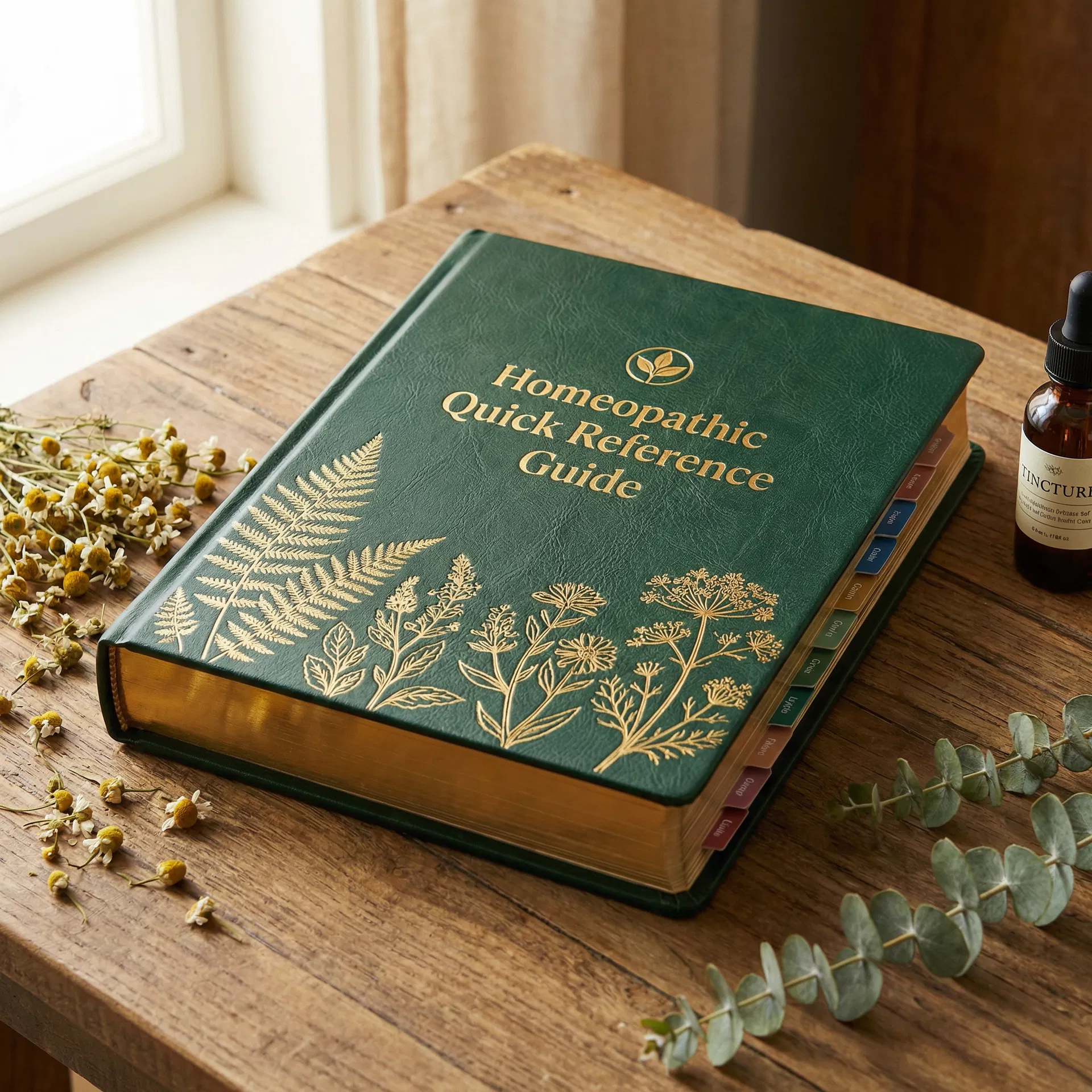 Homeopathic Quick Reference Guide - Physical Binder