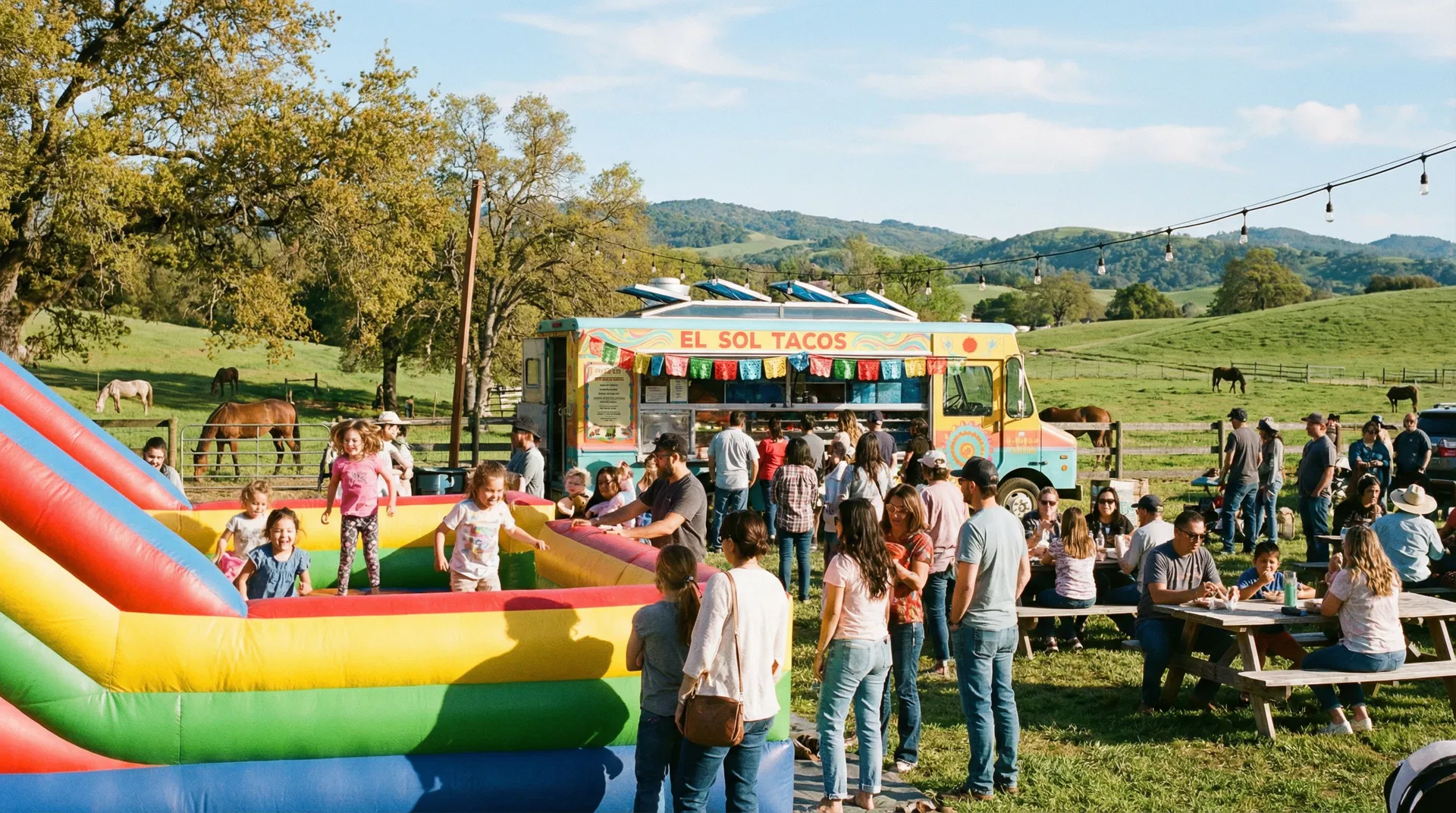 Festival fun at Hussar Stables
