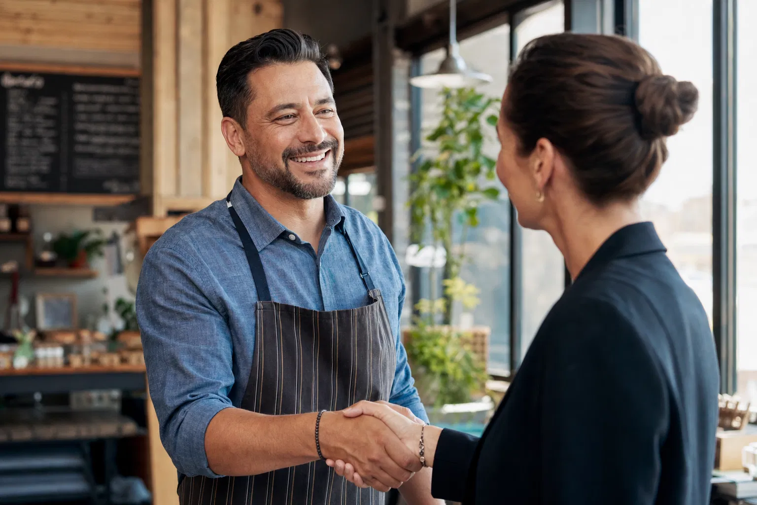Business owner partnering with Front Porch Cohousing