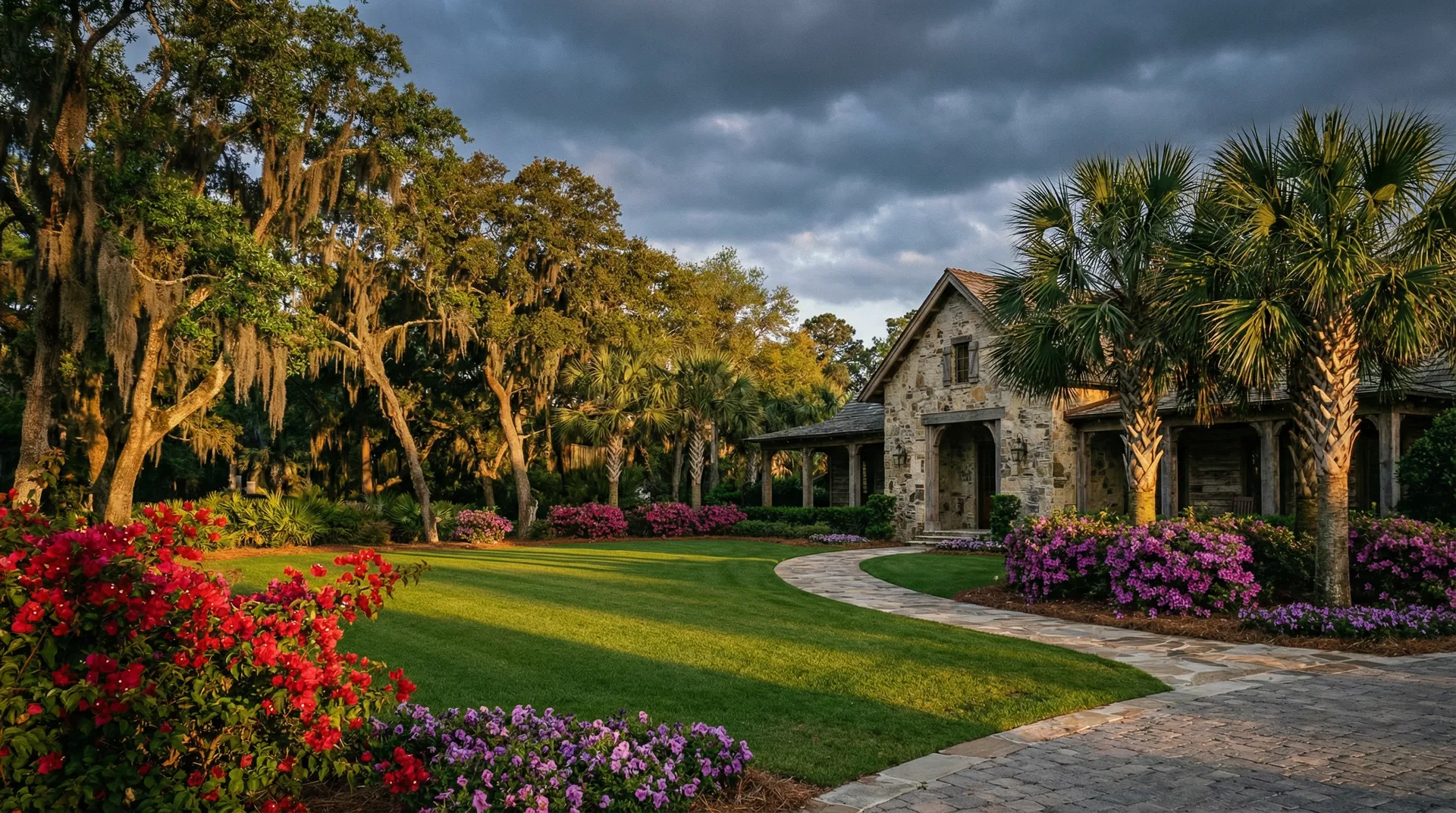 Premium landscaping in Myrtle Beach SC by A&O Landscaping