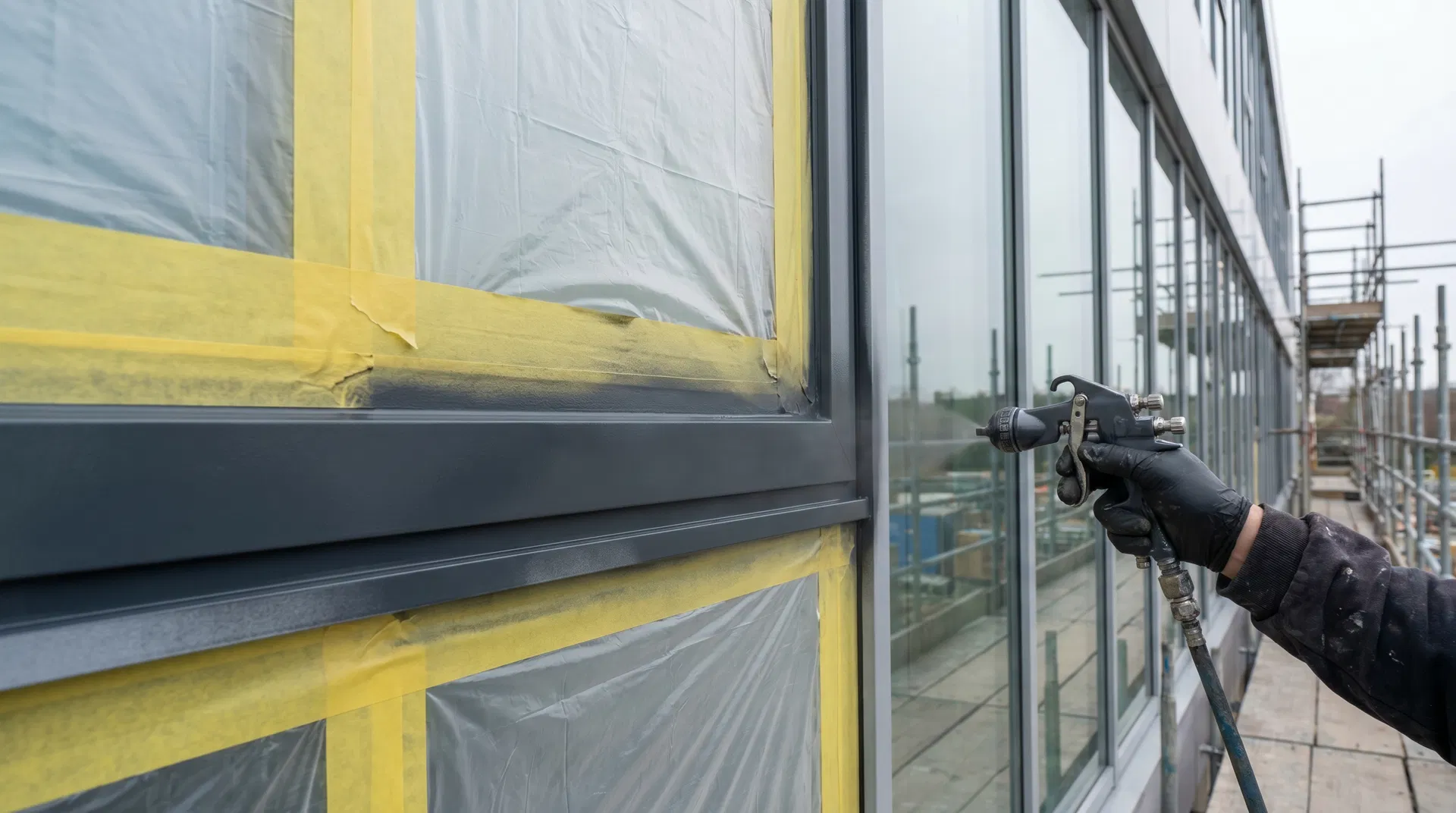 Window & Curtain Wall Spraying