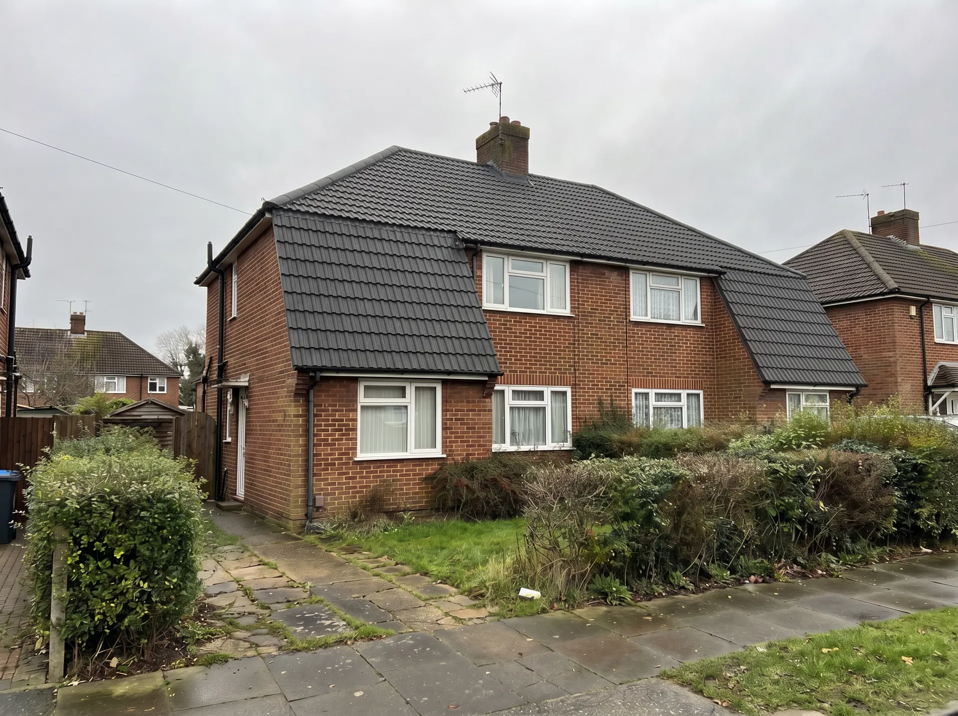 After - Semi-Detached — Charcoal Grey