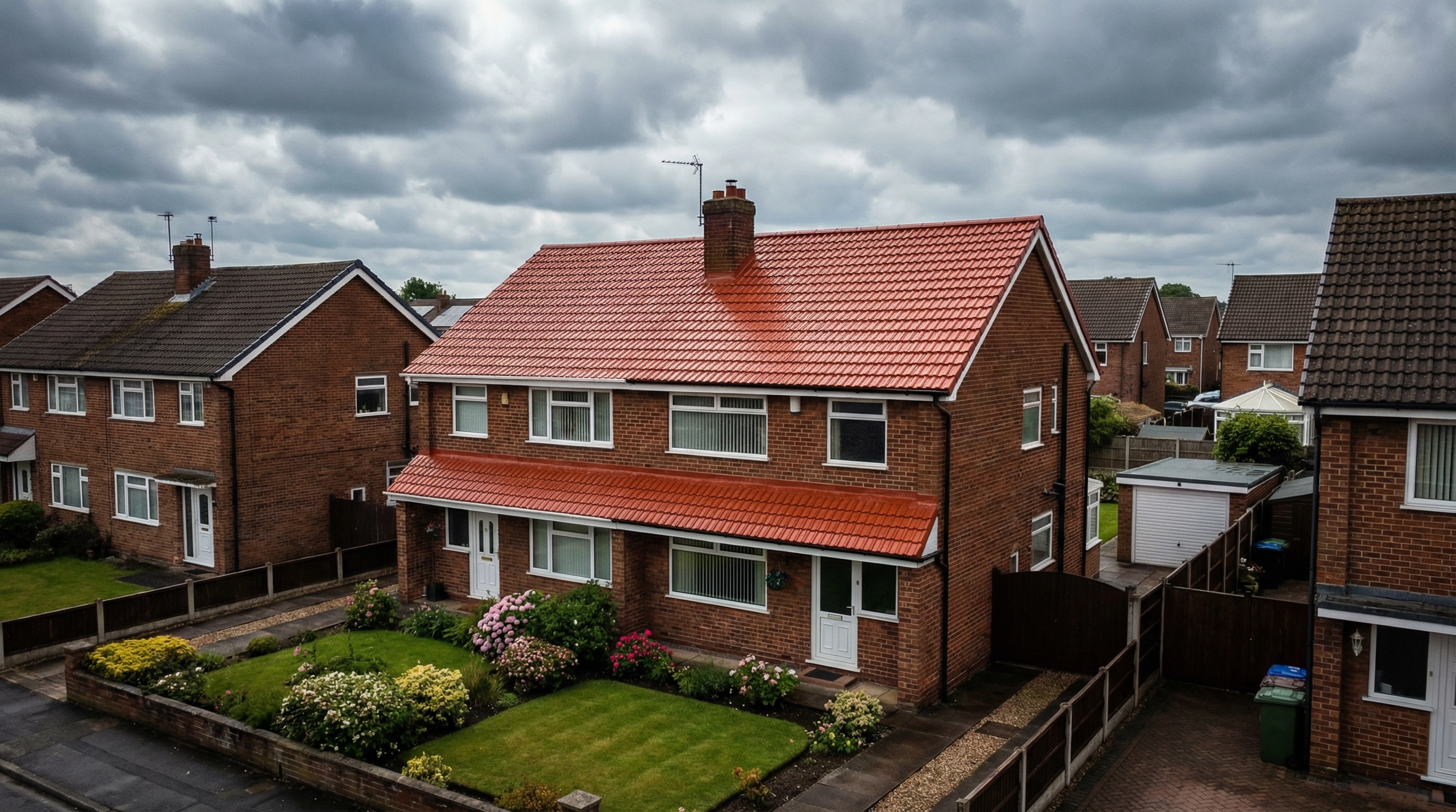Professional roof coating in Maghull