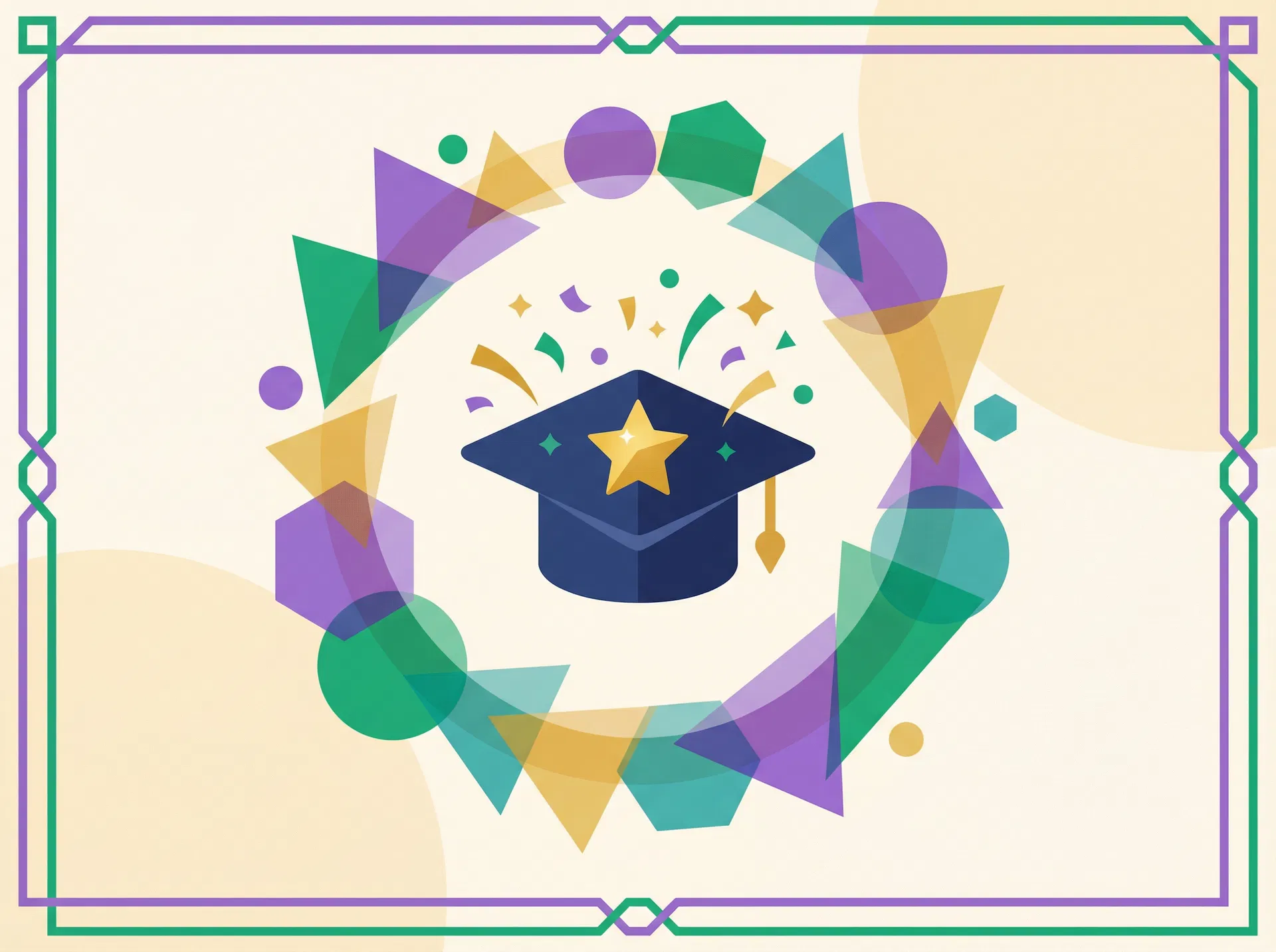 Course completion celebration