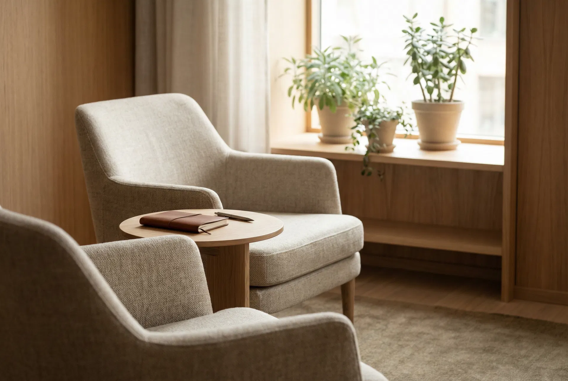 Counseling session setting