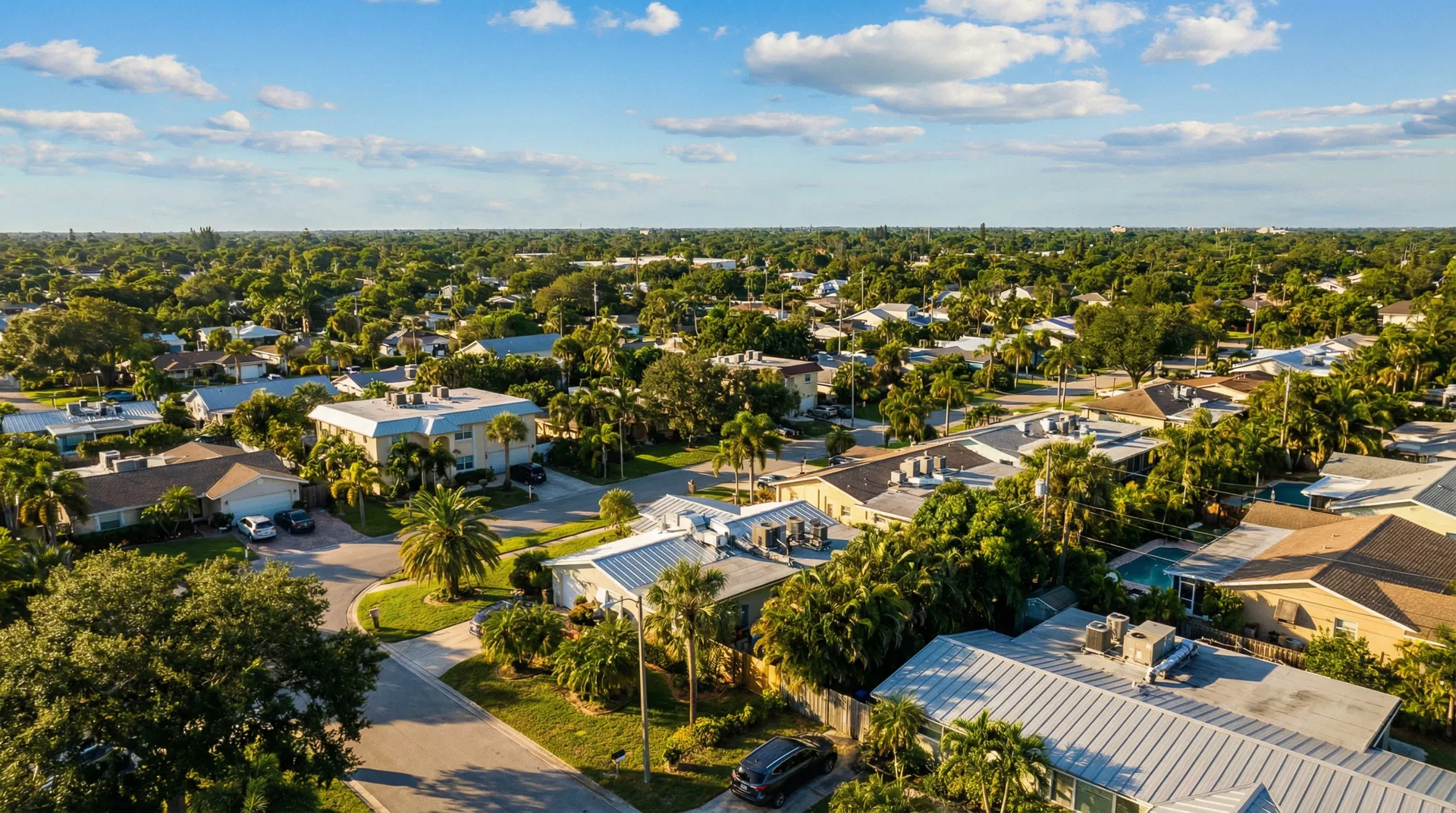 HVAC services background — Palatka FL neighborhood
