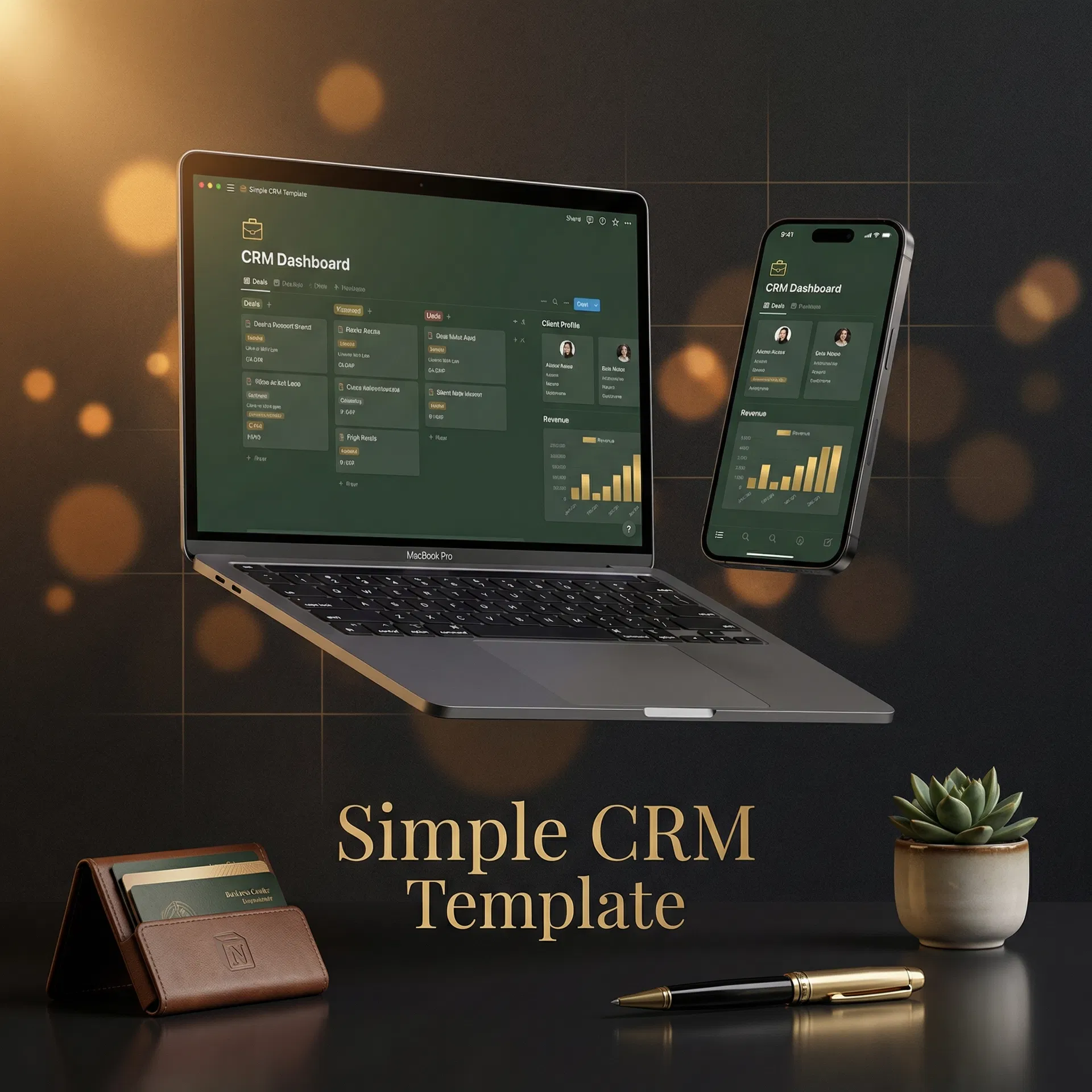 Simple CRM Template