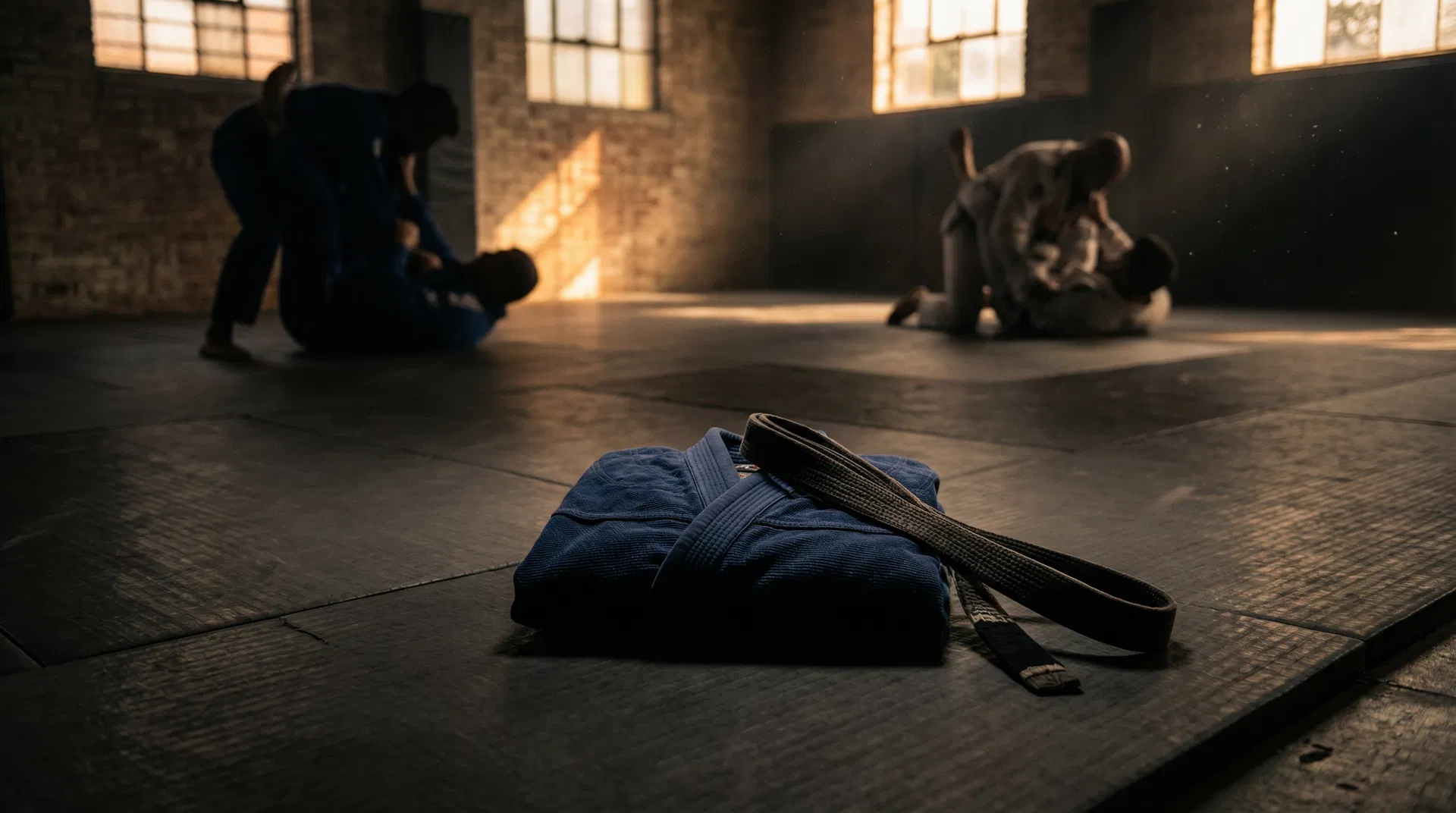 Brazilian Jiu-Jitsu training atmosphere