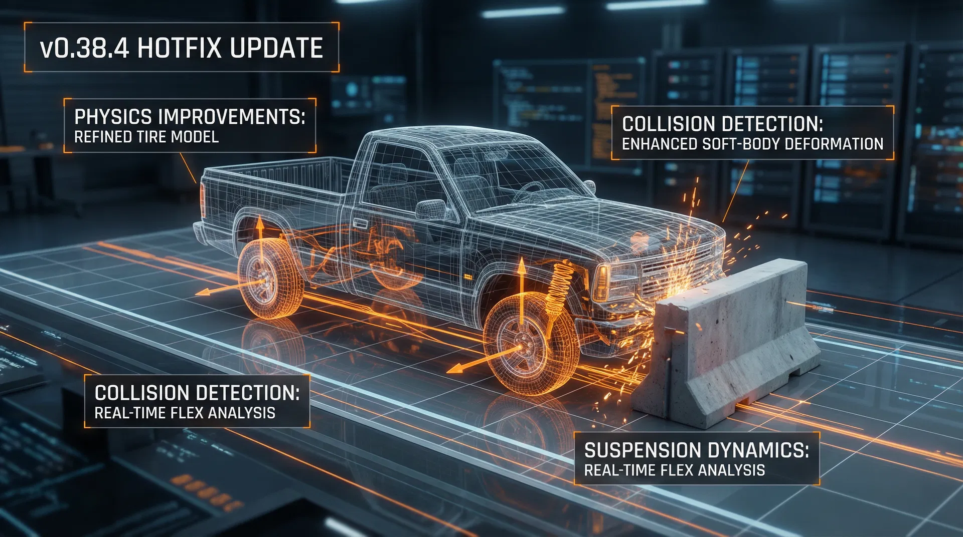 BeamNG.drive v0.38.4 — Hotfix Patch Released