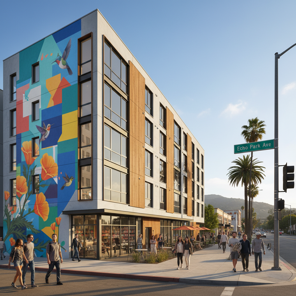 Multi-Family Residential — 4560 Sunset Blvd, Los Angeles, CA 90027