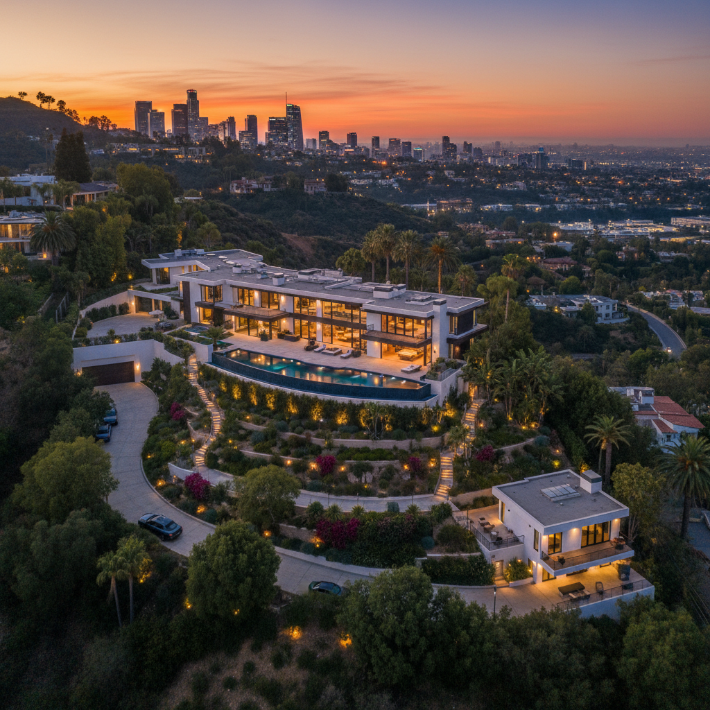 Single-Family Residence - Major Remodel — 3000 N Beachwood Dr, Los Angeles, CA 90068