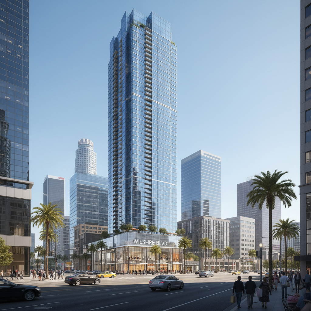 New Construction - High-Rise Residential — 1230 Wilshire Blvd, Los Angeles, CA 90017